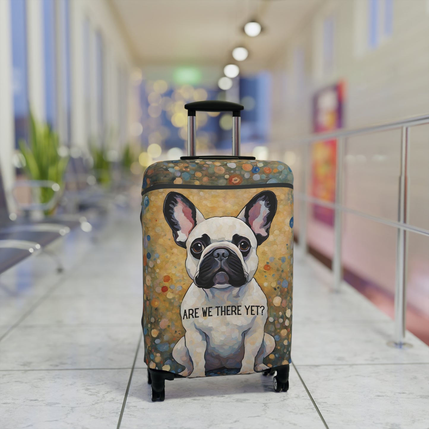 Are We There Yet? French Bulldog Luggage Cover