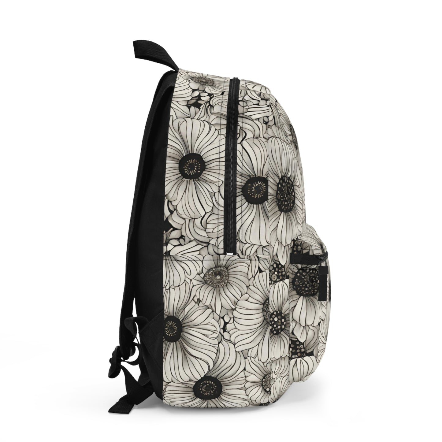 Spence B&W Floral Backpack