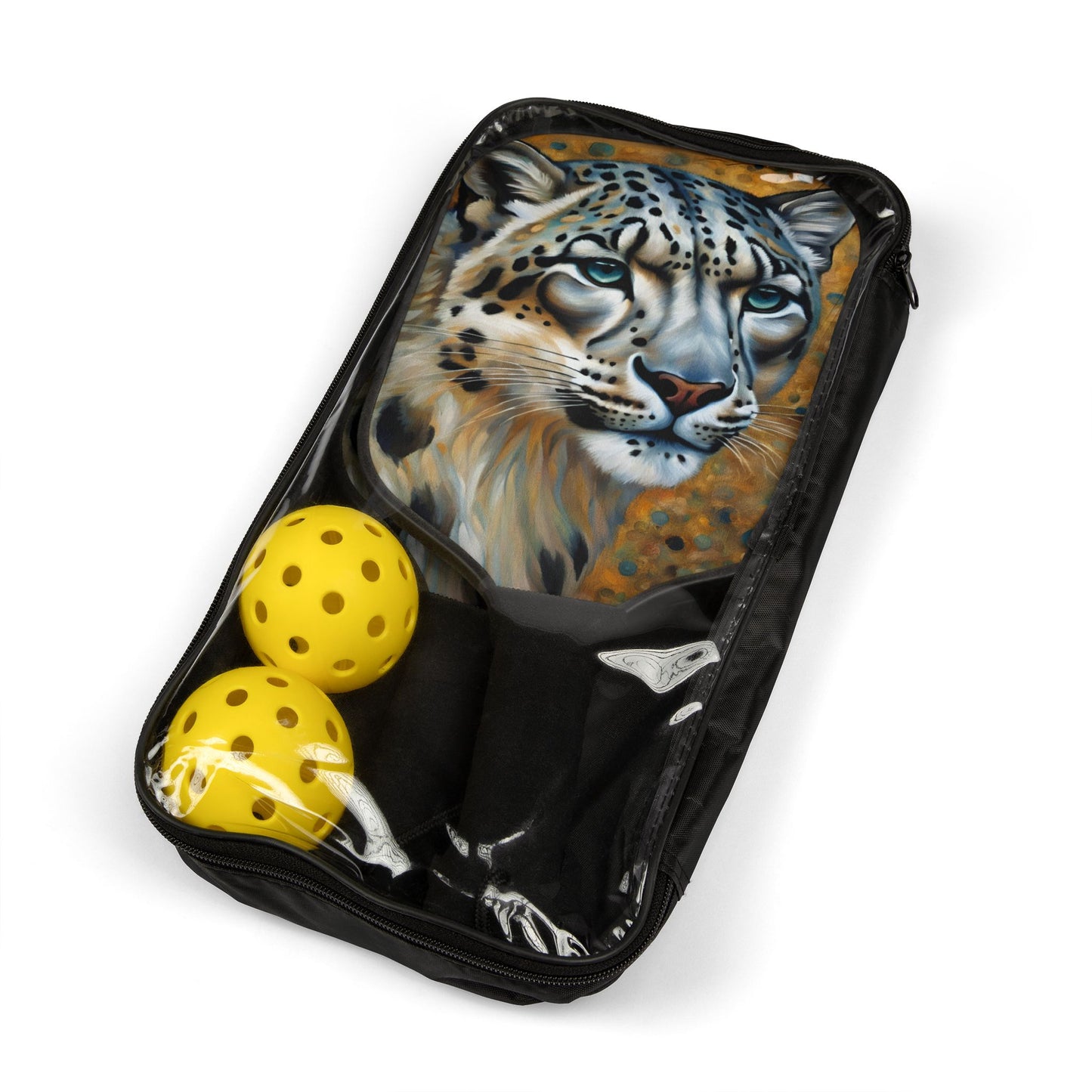 Snow Leopard Pickleball Kit