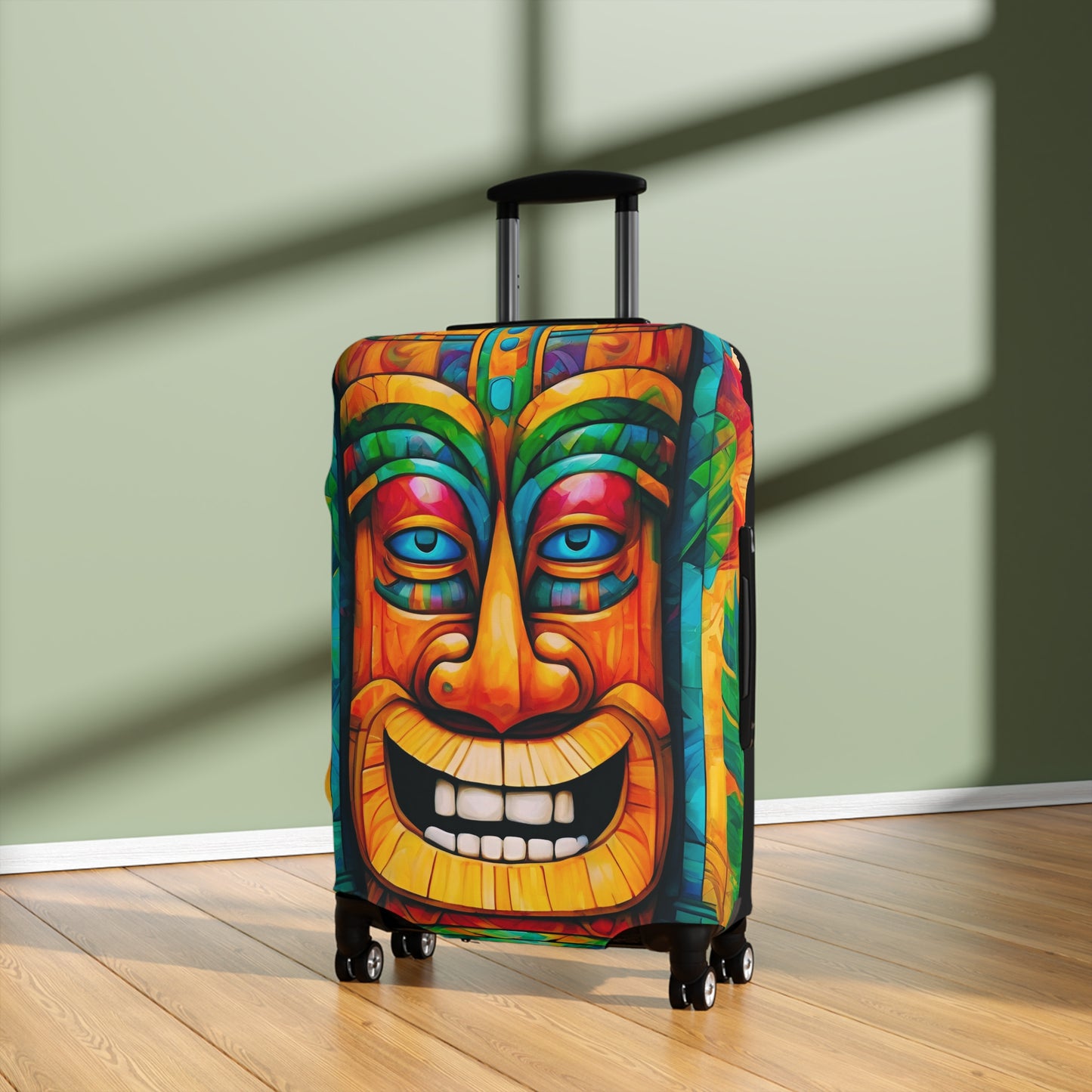 The Tiki Knows Luggage Cover ONLY