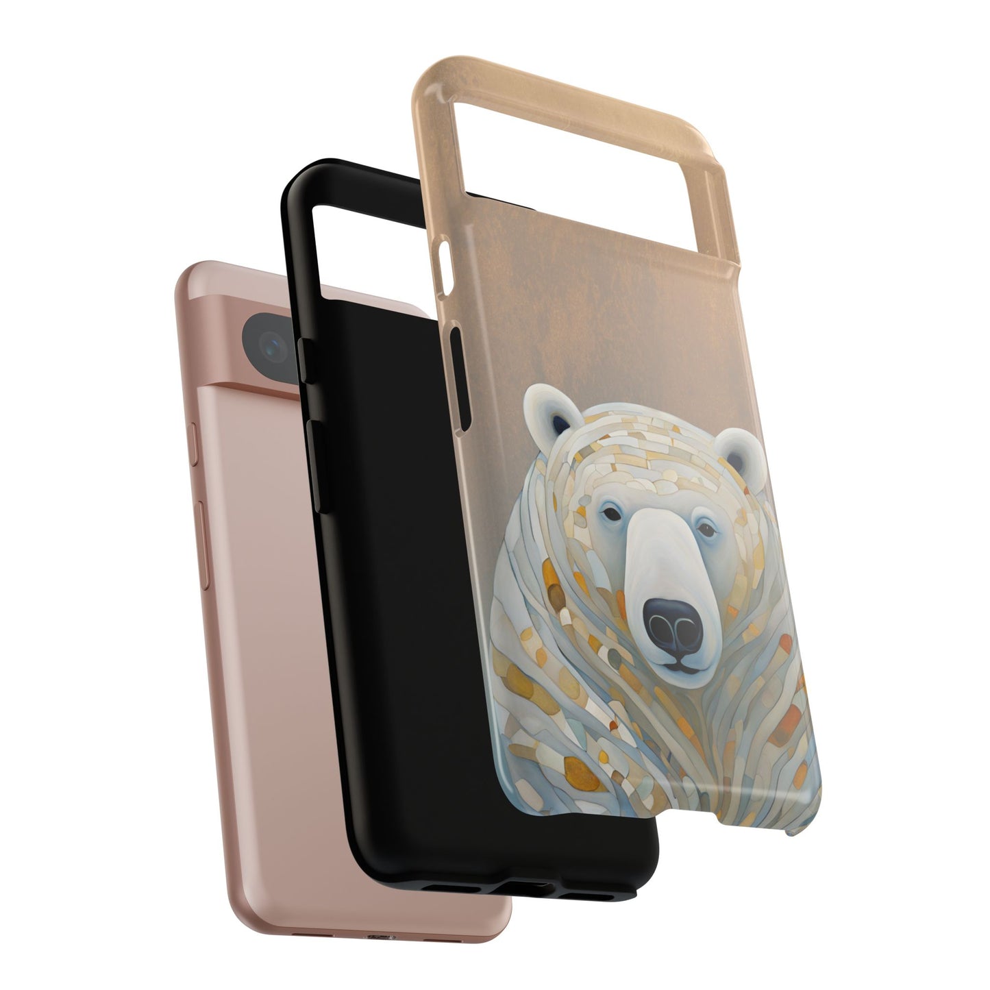 Polar Bear Wildlife iPhone Samsung Galaxy Google Pixel Tough Cases