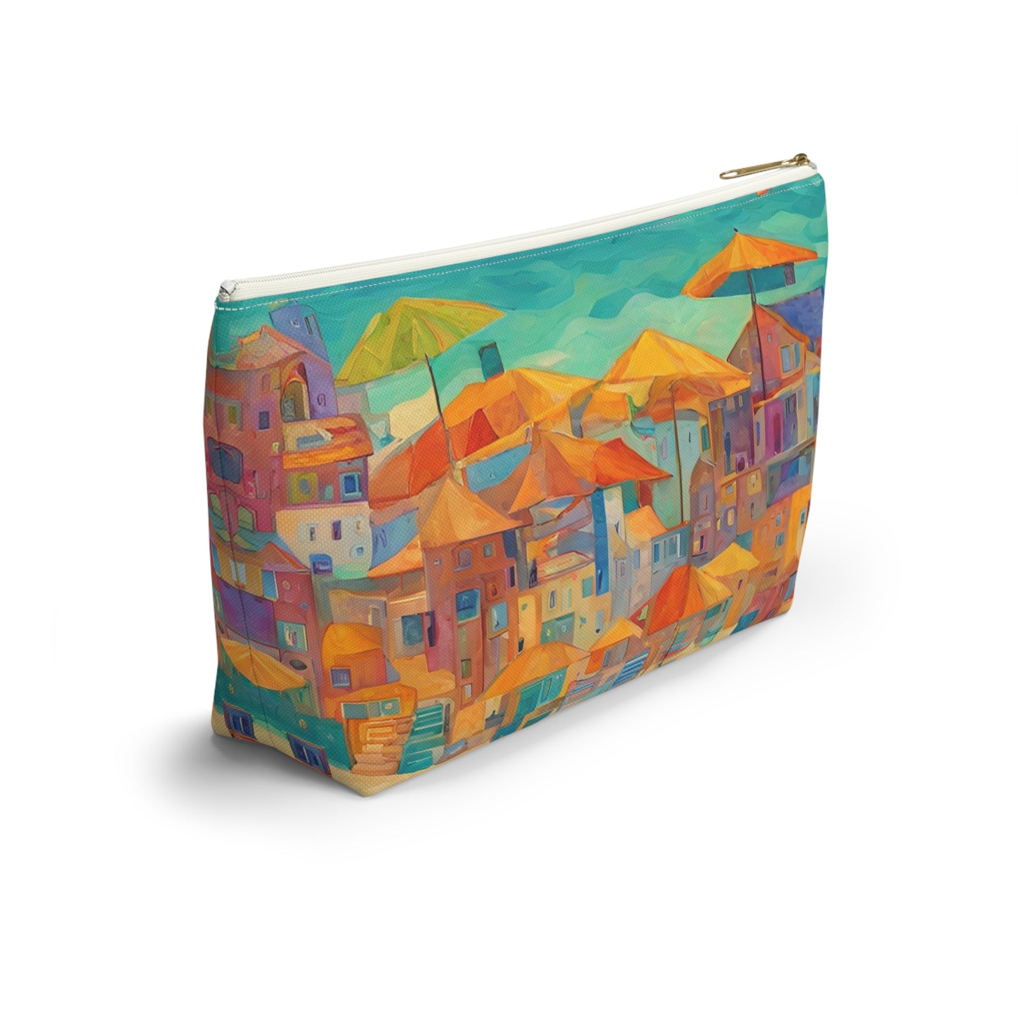 Seaside in Living Color Accessory Pouch w T-bottom