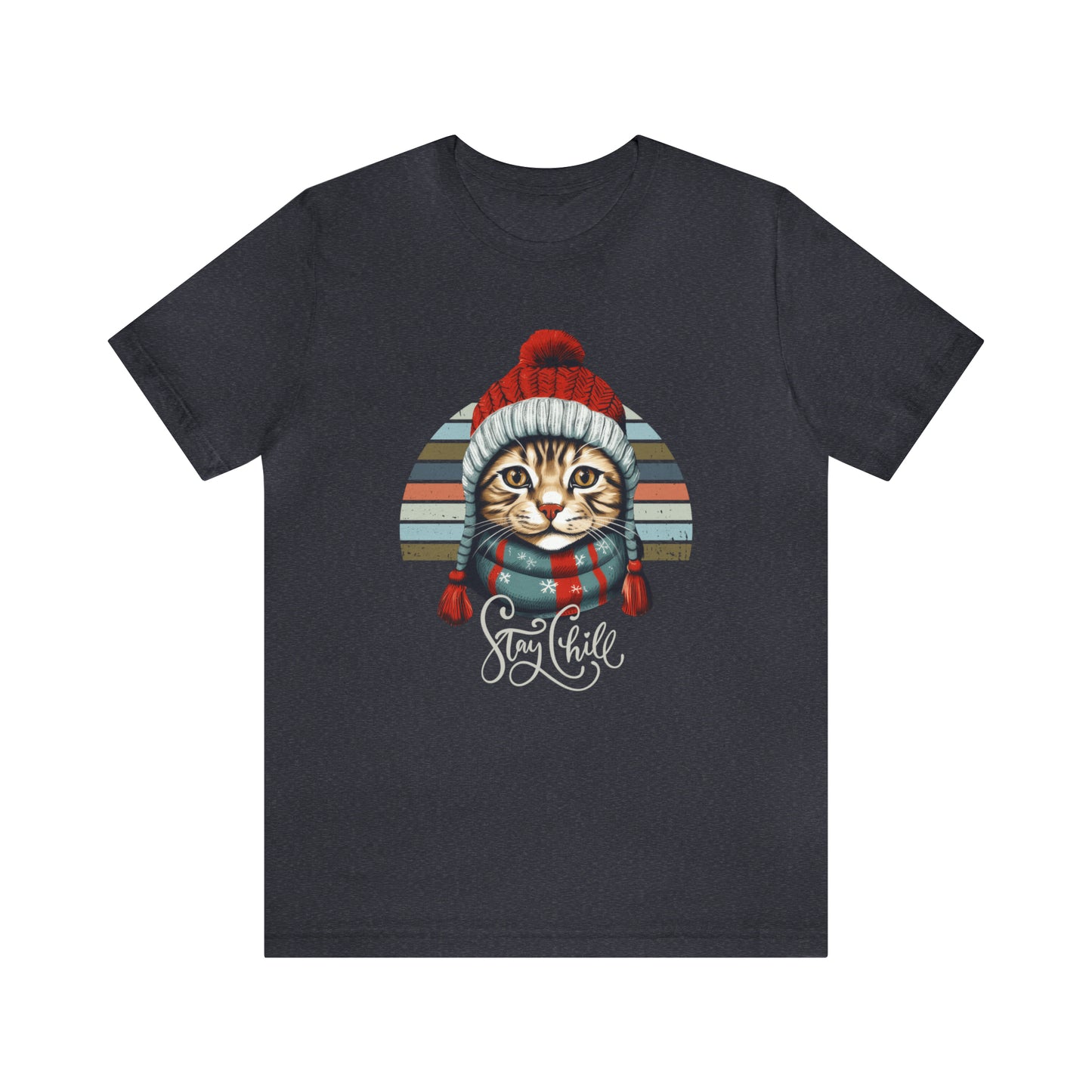 Stay Chill American Shorthair Unisex Jersey Short Sleeve Tee