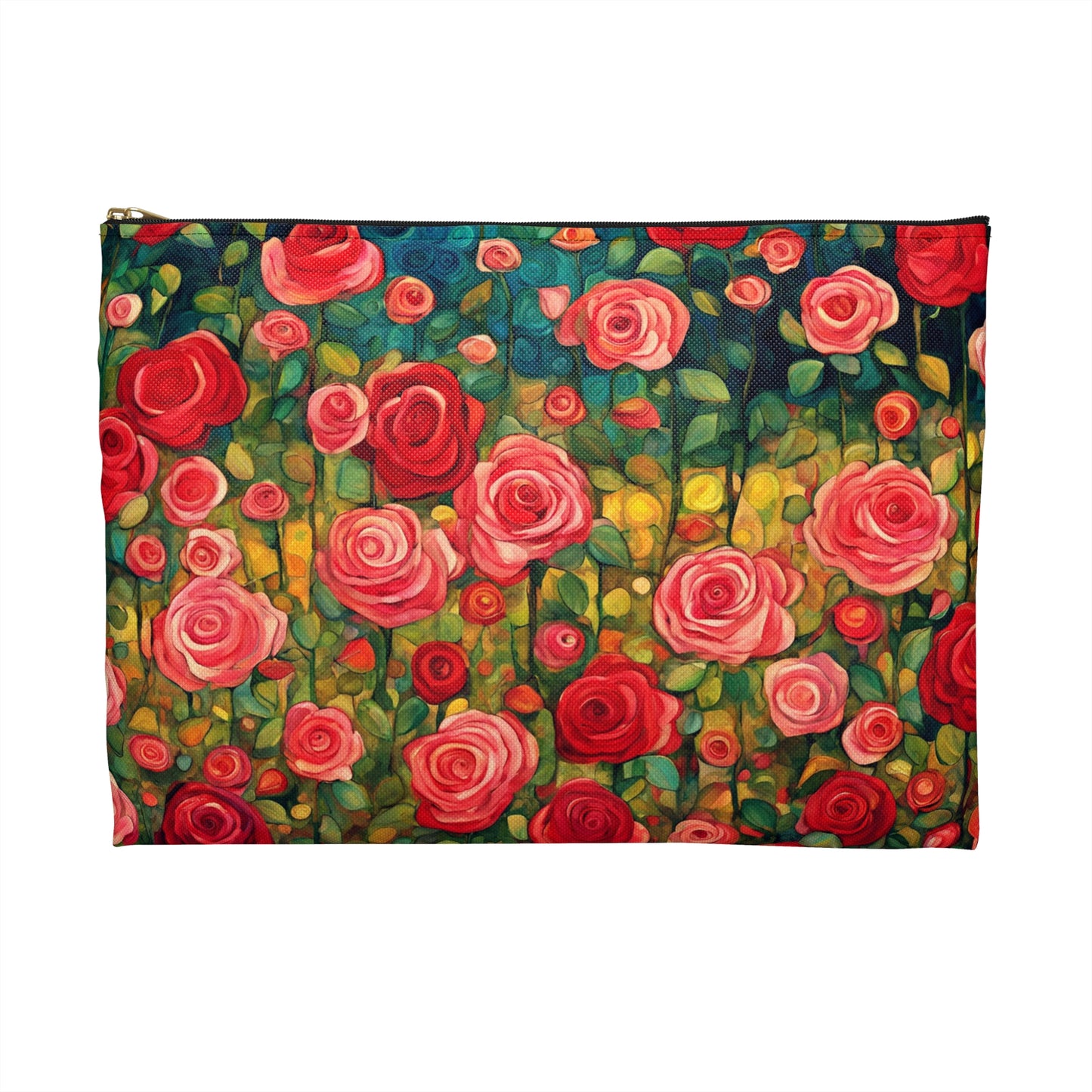 Wall of Roses Accessory Pouch