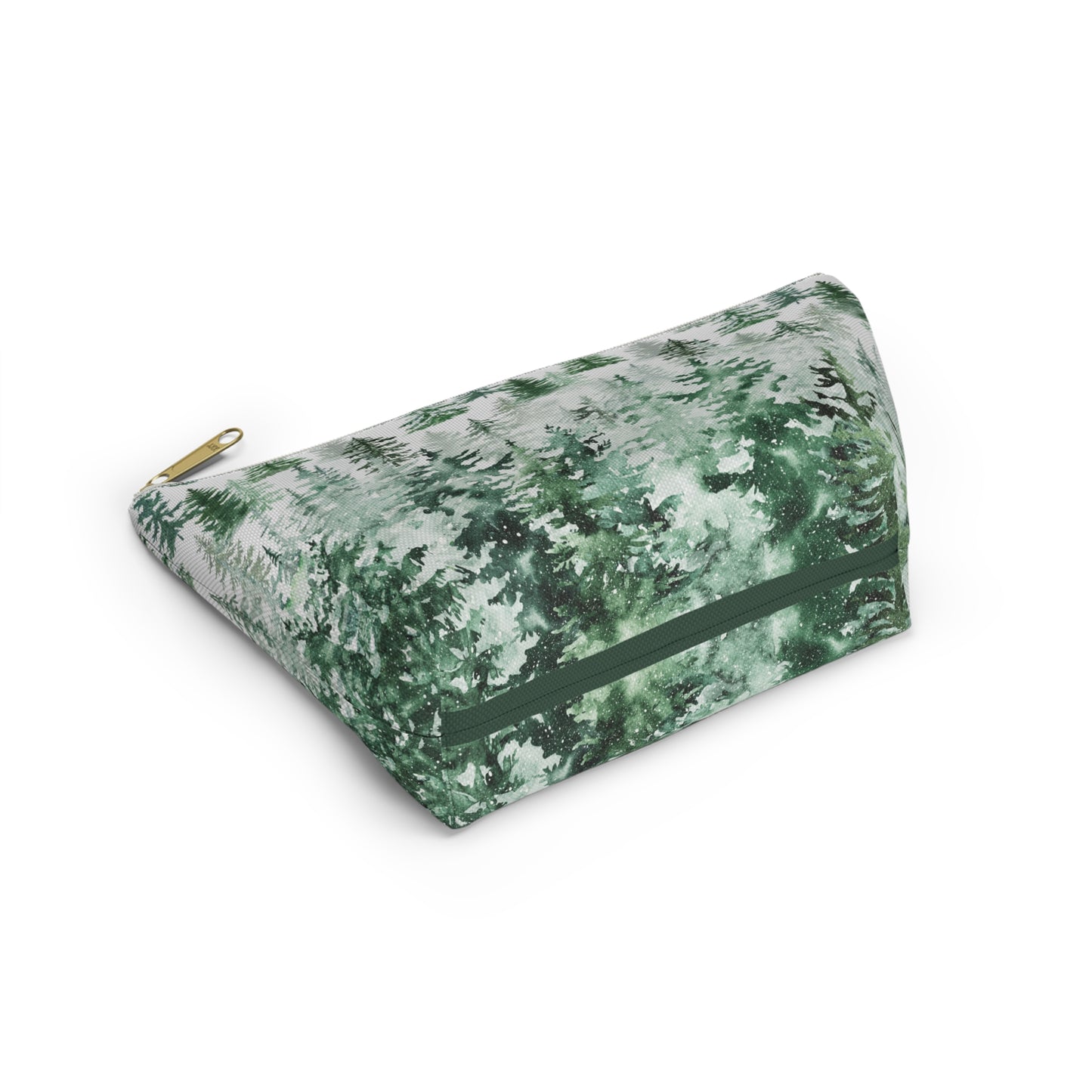 Pines in the Snow Accessory Pouch w T-bottom