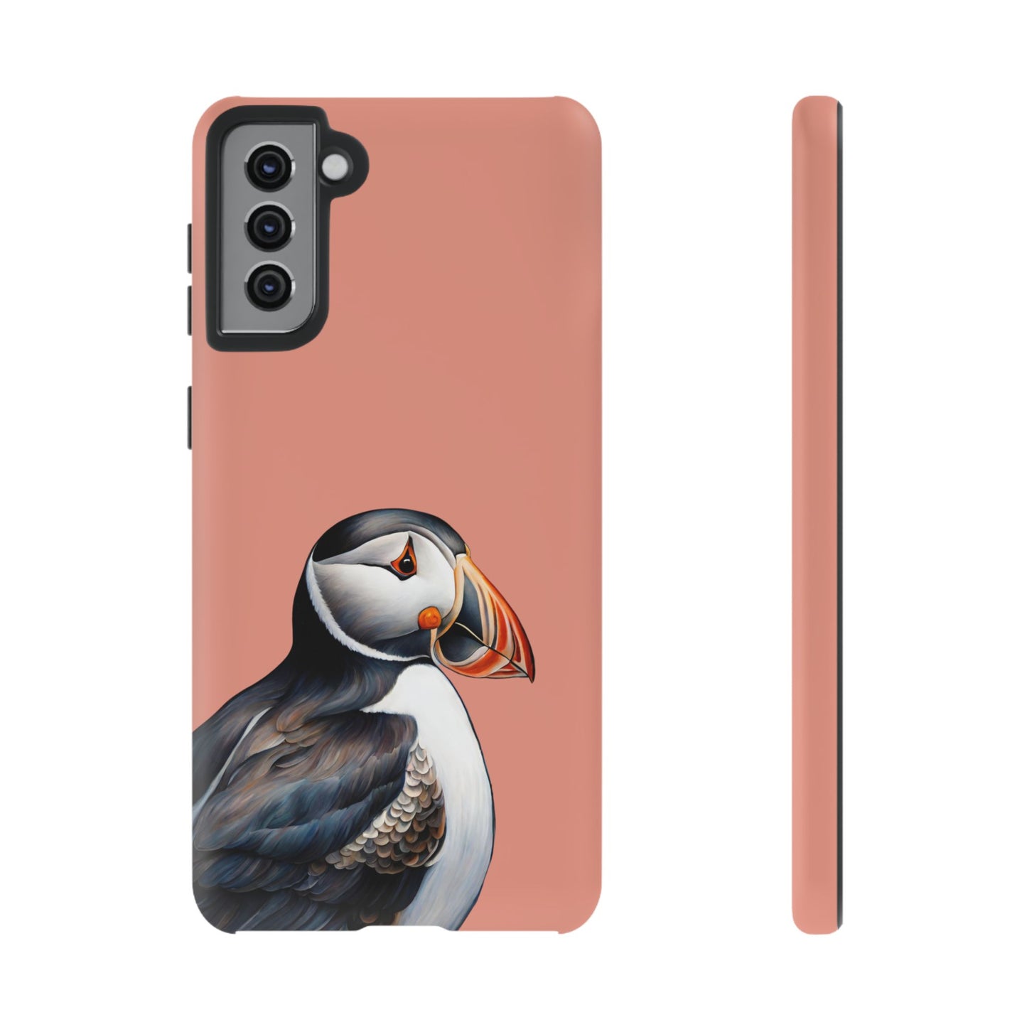 Puffin Wildlife iPhone Samsung Galaxy Google Pixel Tough Cases