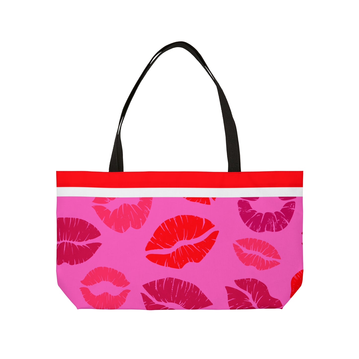 Hot Lips Weekender Tote Bag