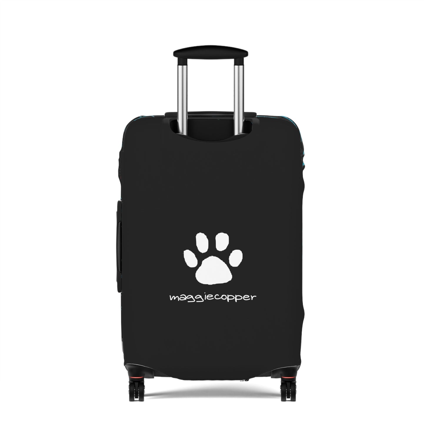 German Shepherd on Skateboard Paws Off My Bag Luggage Cover