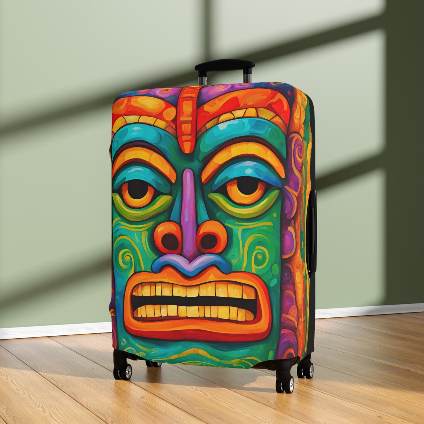 Tiki Chuck Luggage Cover ONLY