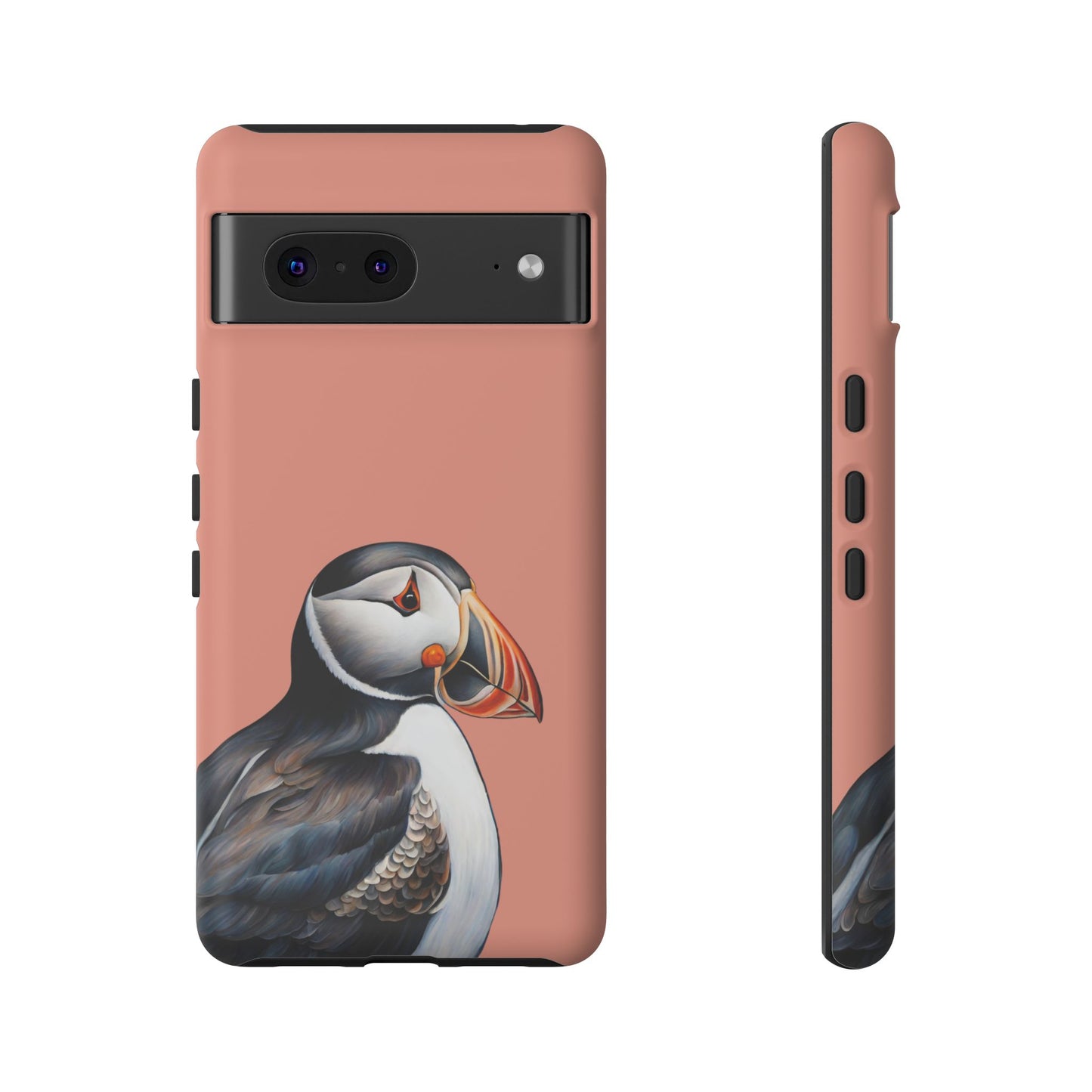 Puffin Wildlife iPhone Samsung Galaxy Google Pixel Tough Cases