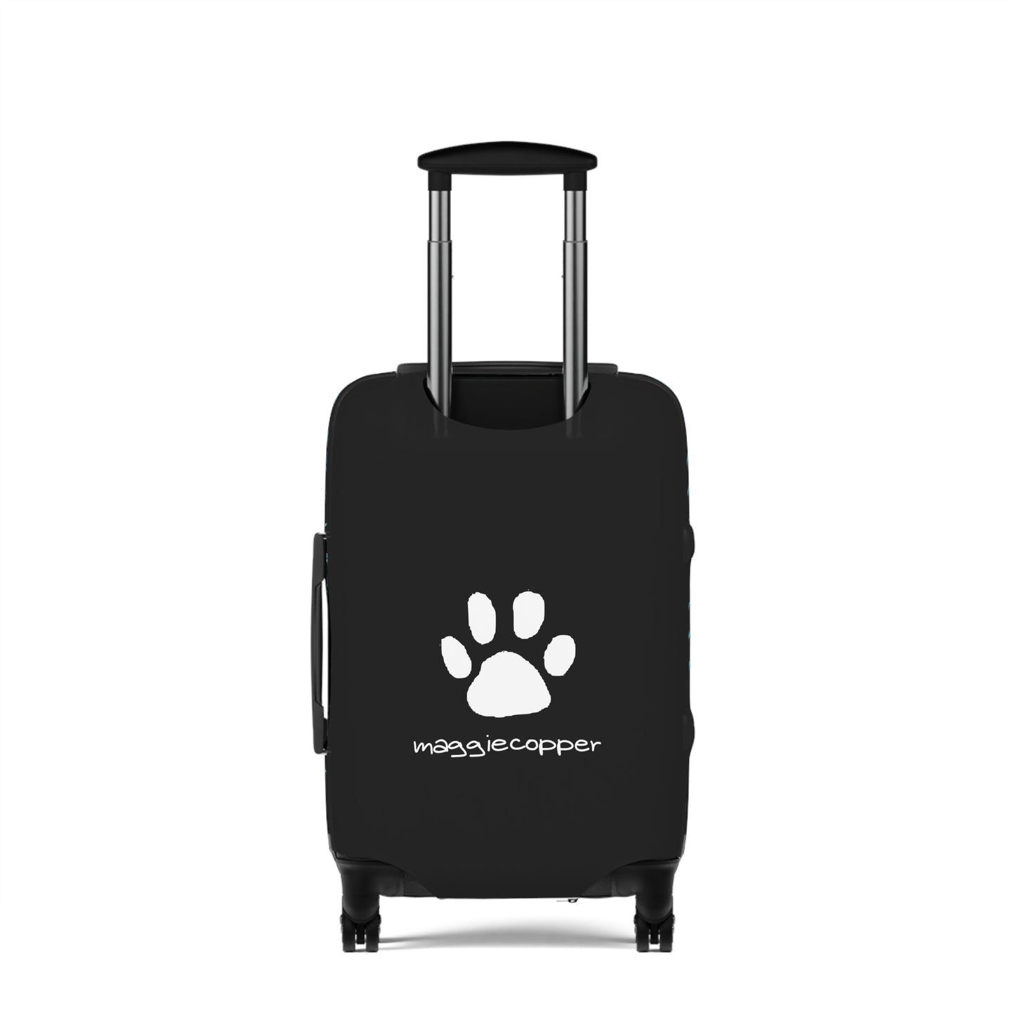 German Shepherd on Skateboard Paws Off My Bag Luggage Cover