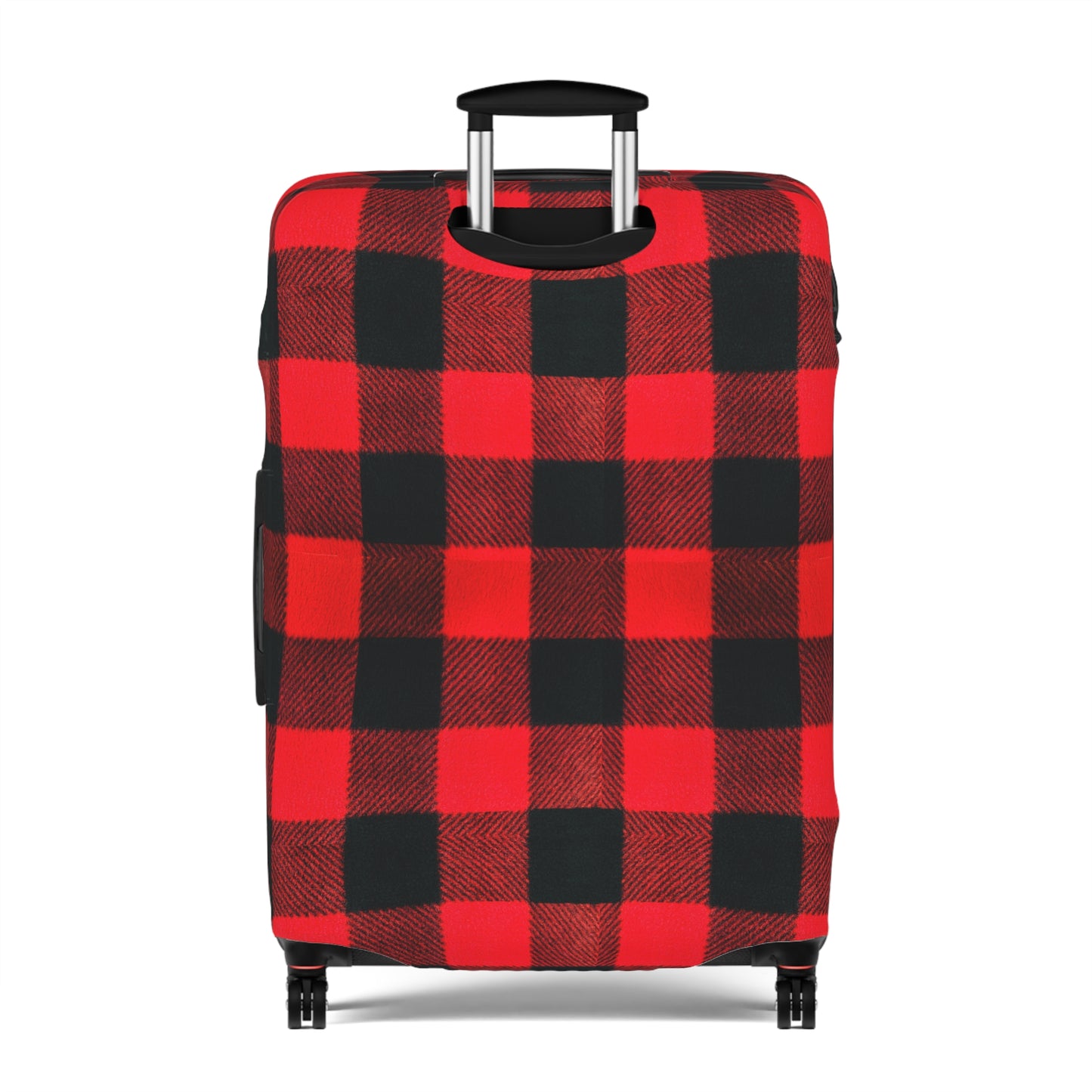 Buffalo Plaid Luggage Cover