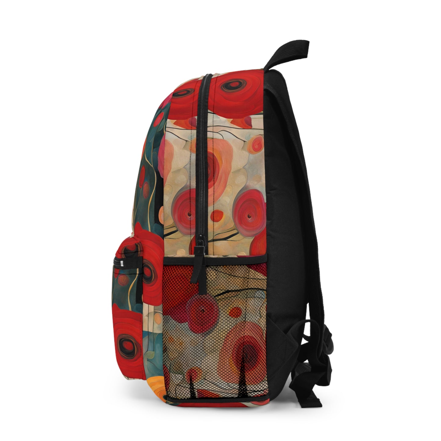 Janet Abstract Floral Backpack