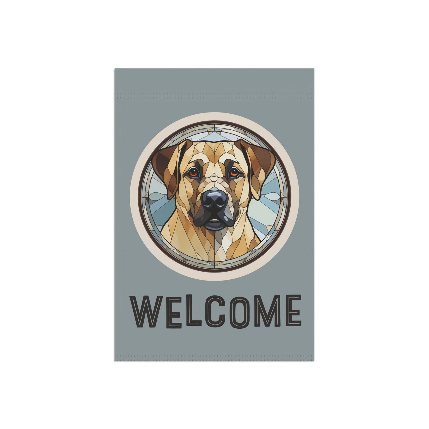 Anatolian Shepherd Welcome 2-Sided Garden & House Flag/Banner