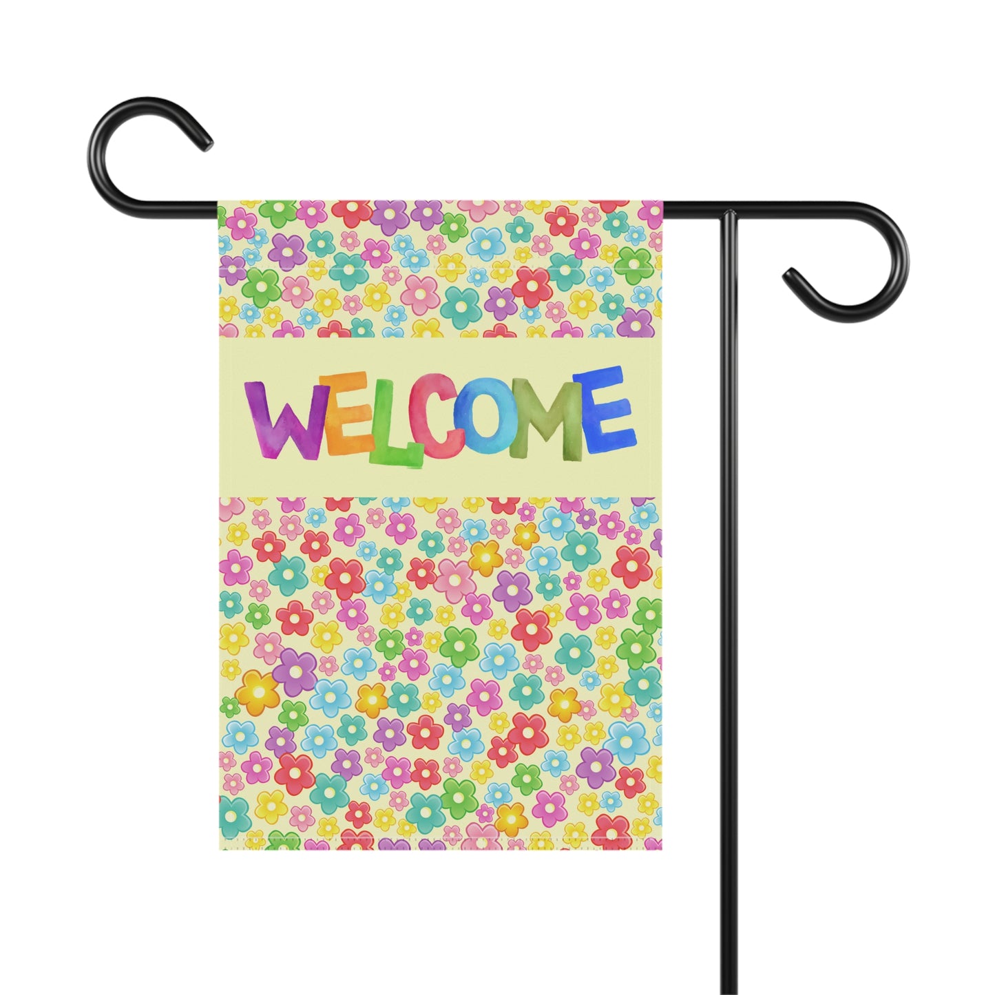 Spring Welcome 2-Sided Garden & House Banner