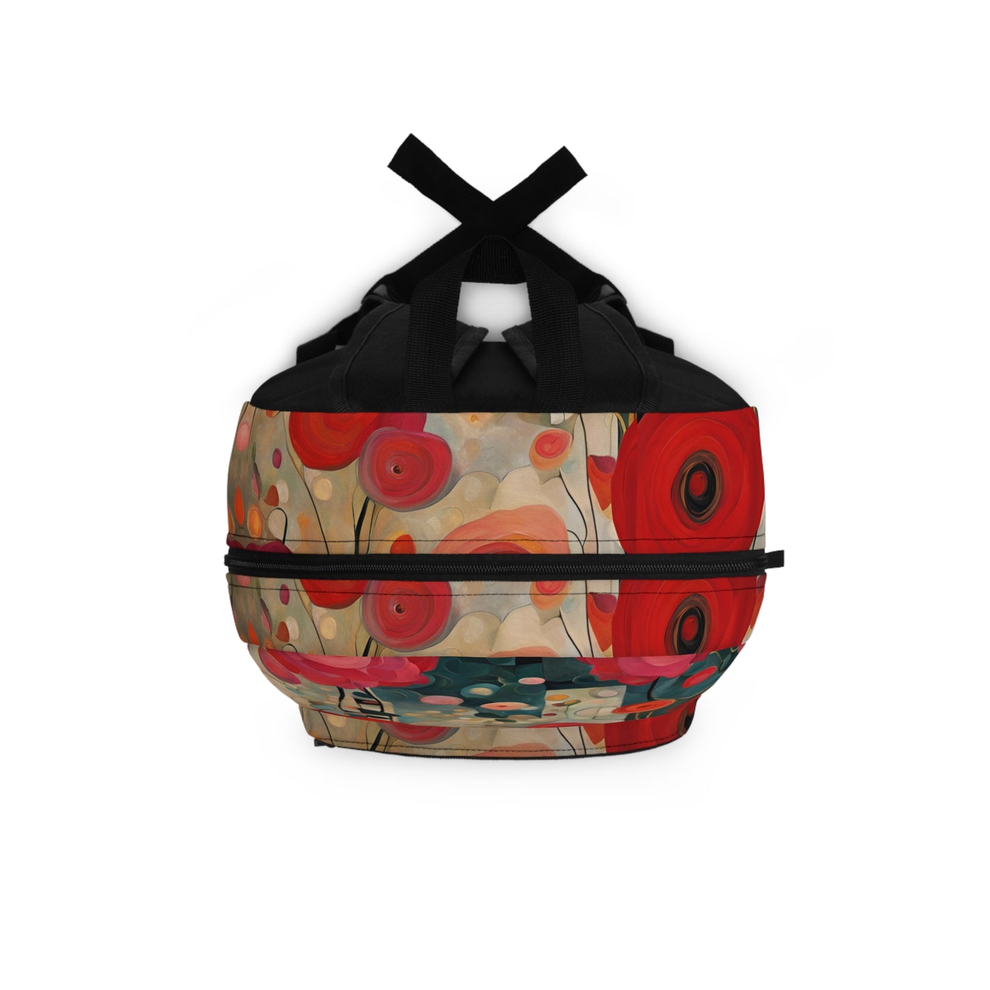 Janet Abstract Floral Backpack