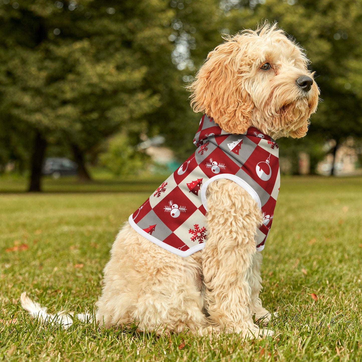 Happy Holidays Pet Hoodie