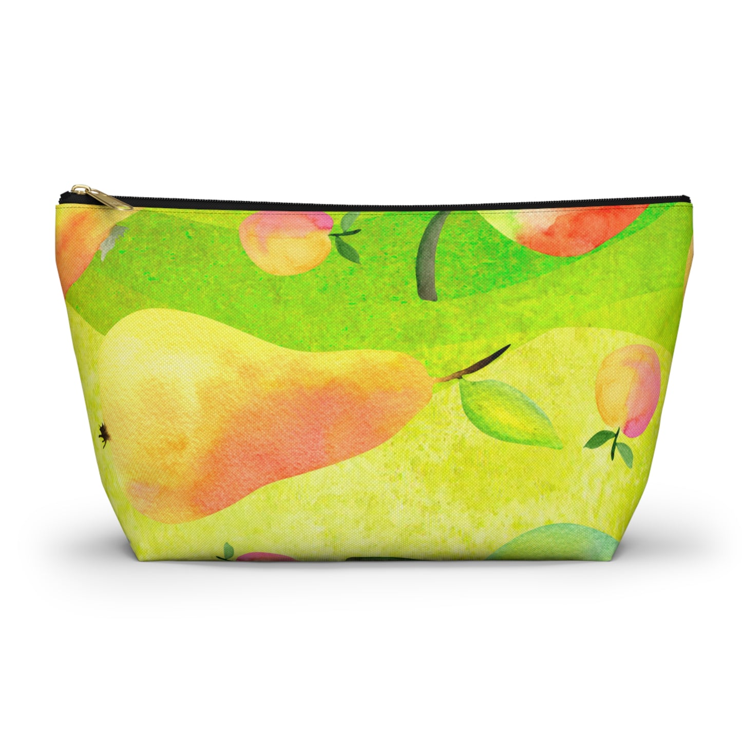 Pears & Apples Accessory Pouch w T-bottom