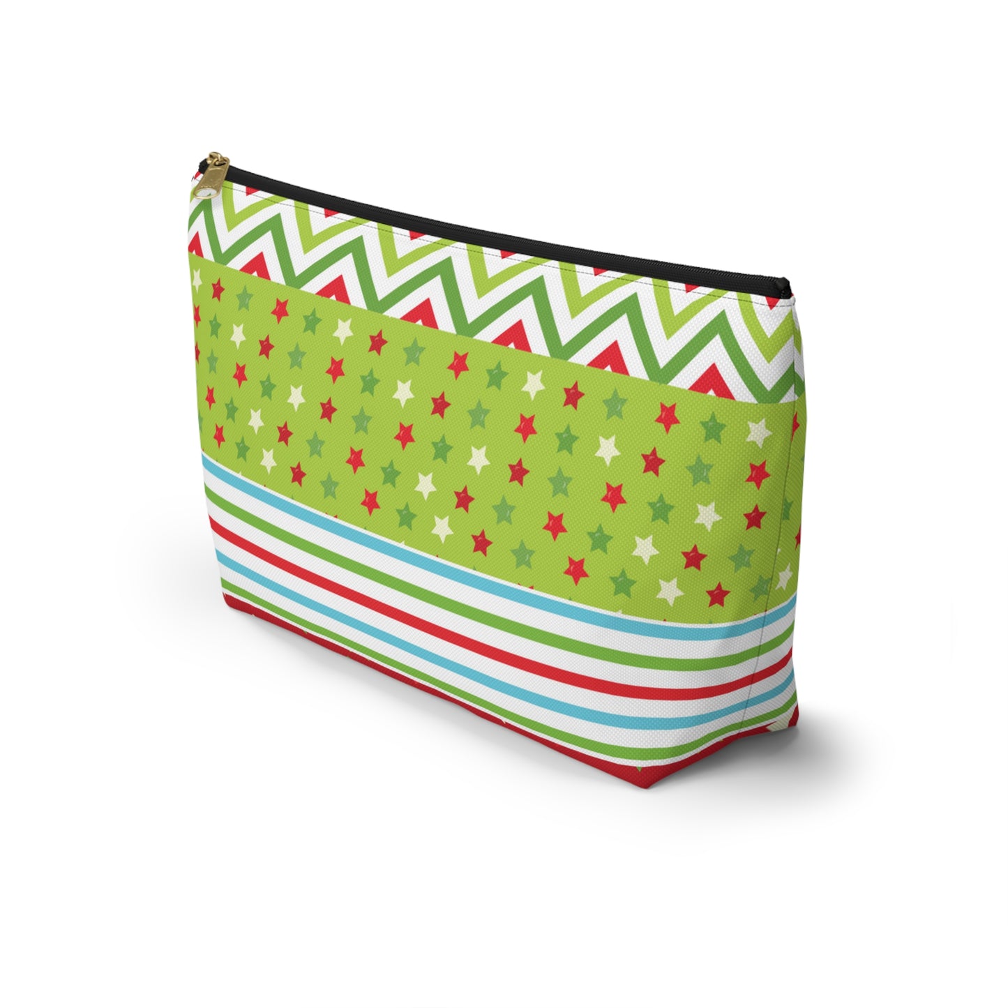 Snappy Holiday Accessory Pouch w T-bottom