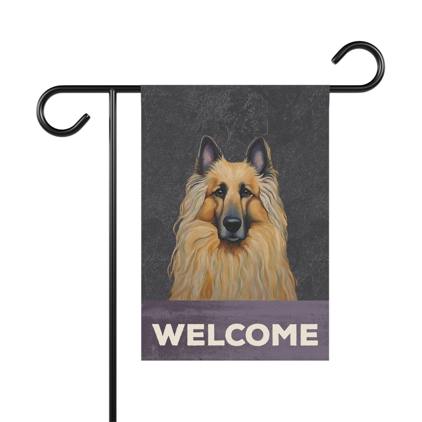 Belgian Tervuren Welcome 2-Sided Garden & House Flag/Banner