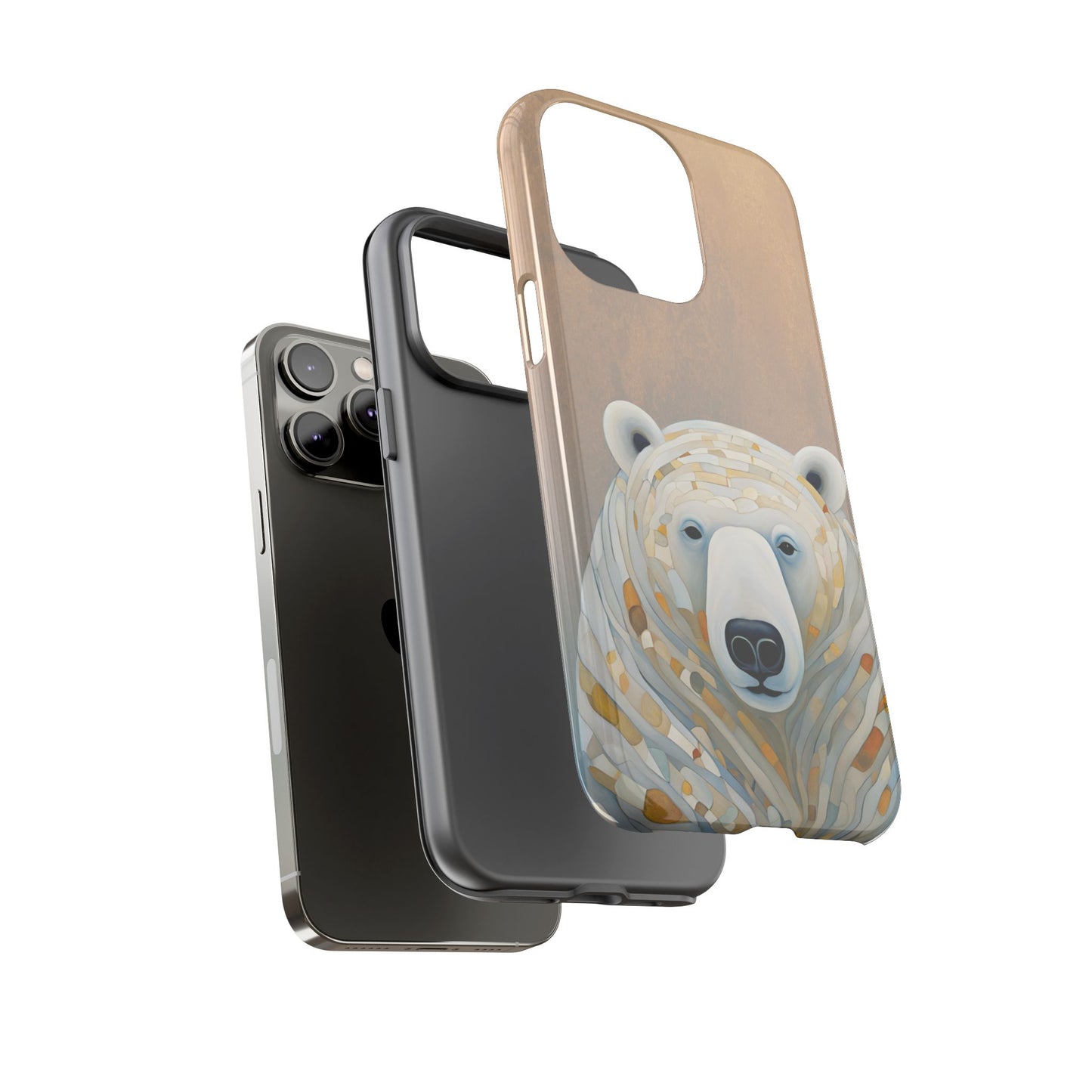 Polar Bear Wildlife iPhone Samsung Galaxy Google Pixel Tough Cases