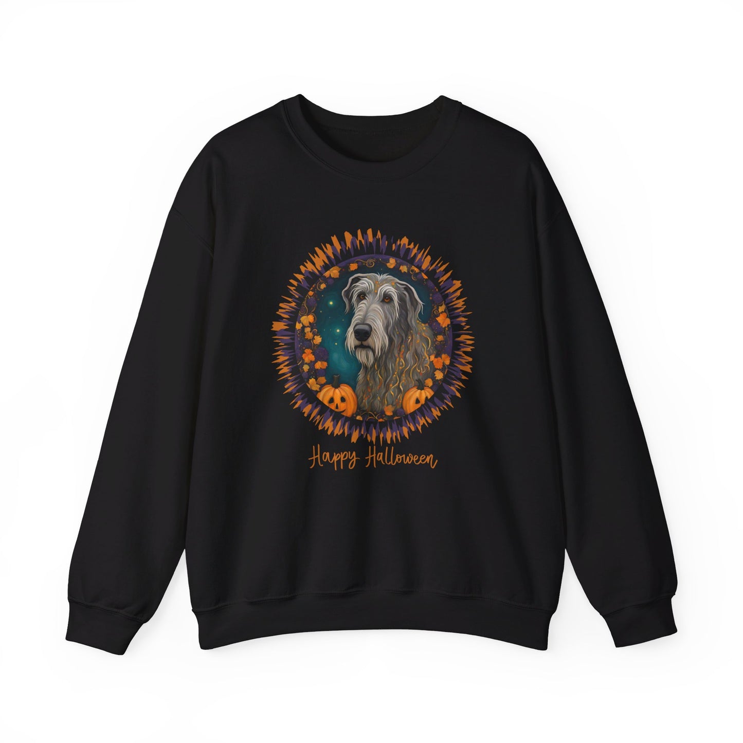 Irish Wolfhound Halloween Unisex Heavy Blend™ Crewneck Sweatshirt