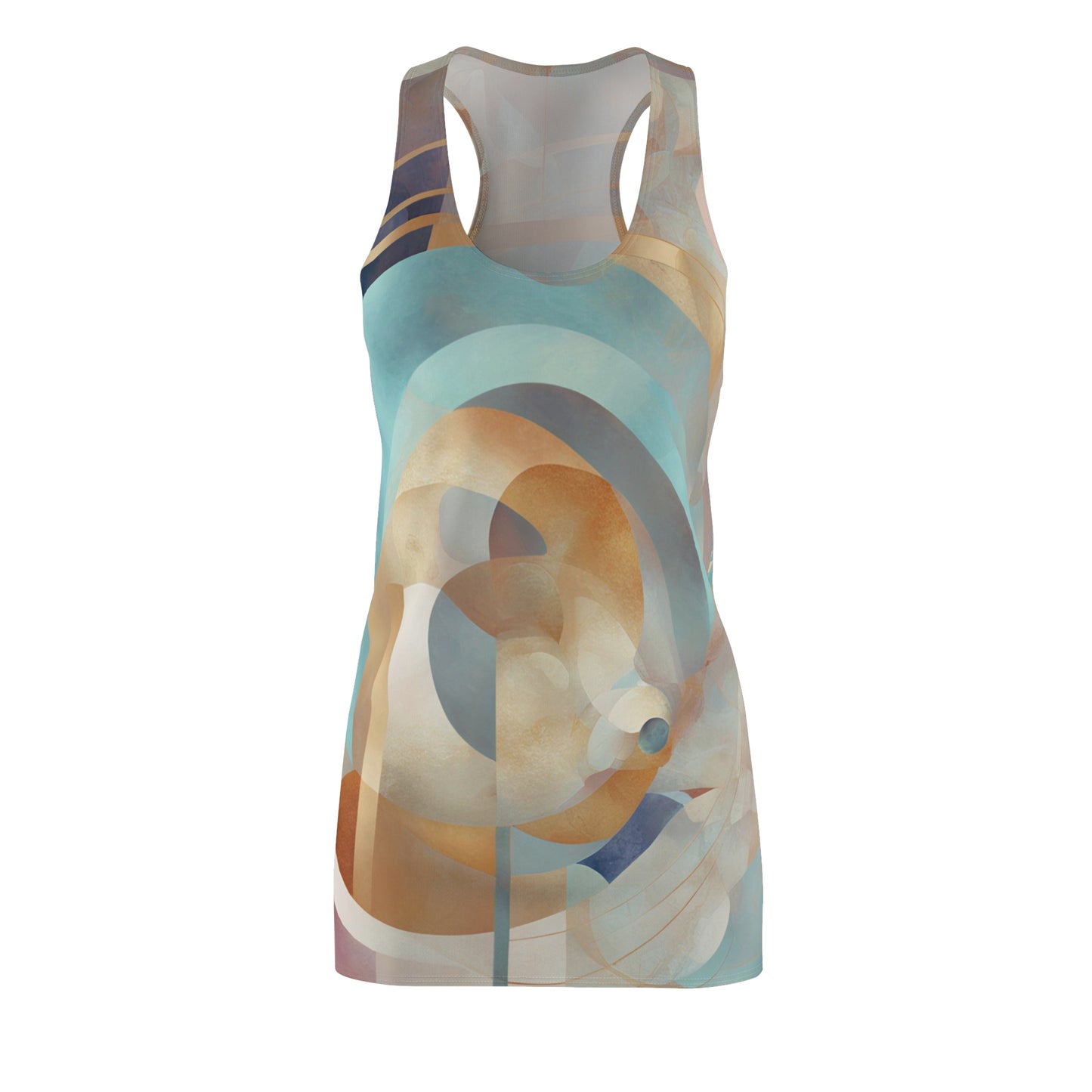 Tonnie Abstract Women's Racerback Dress