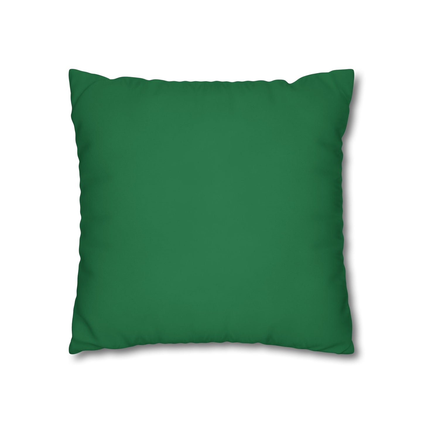 Christmas Tree Forest Square Poly Canvas Pillowcase