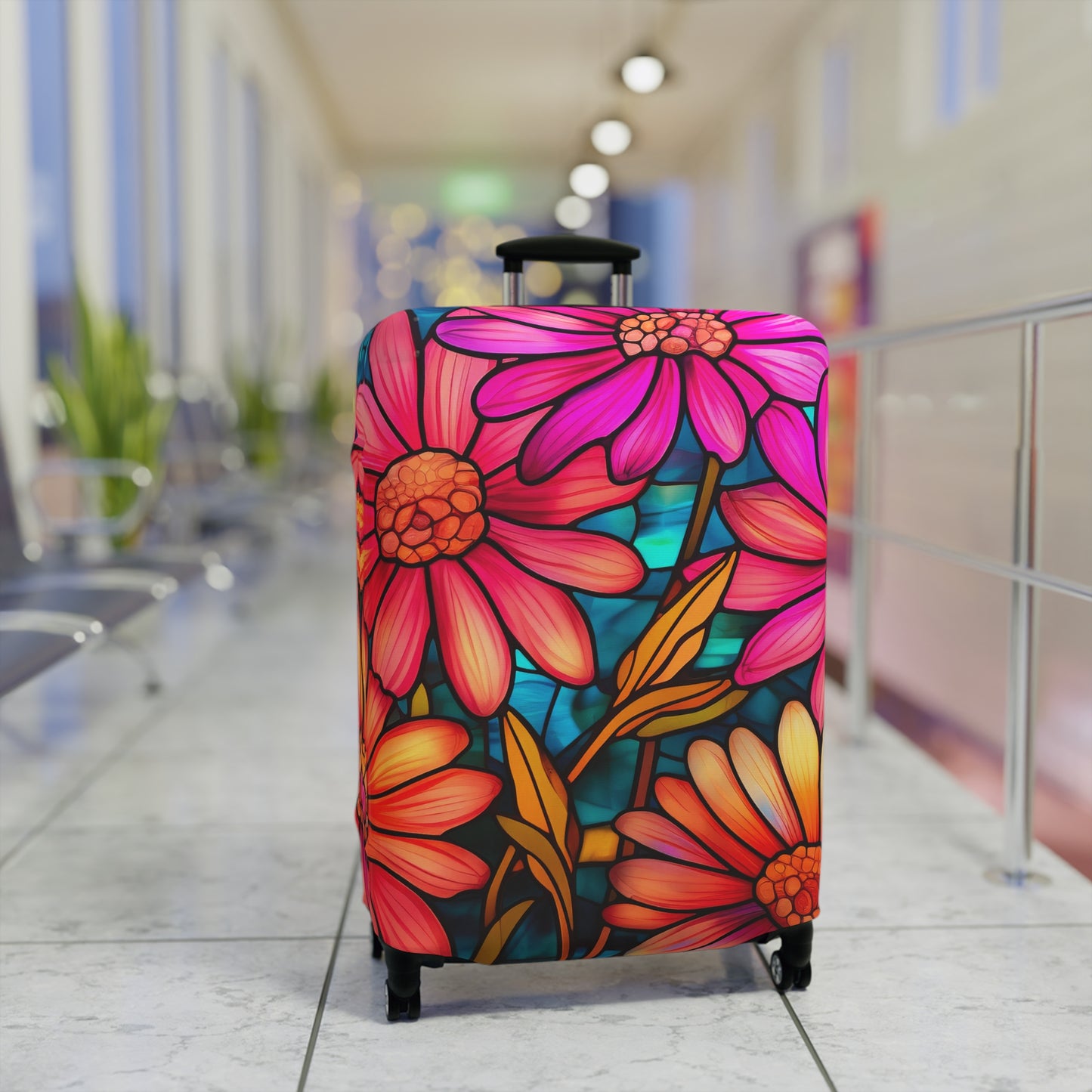 Daisy Pop Luggage Cover