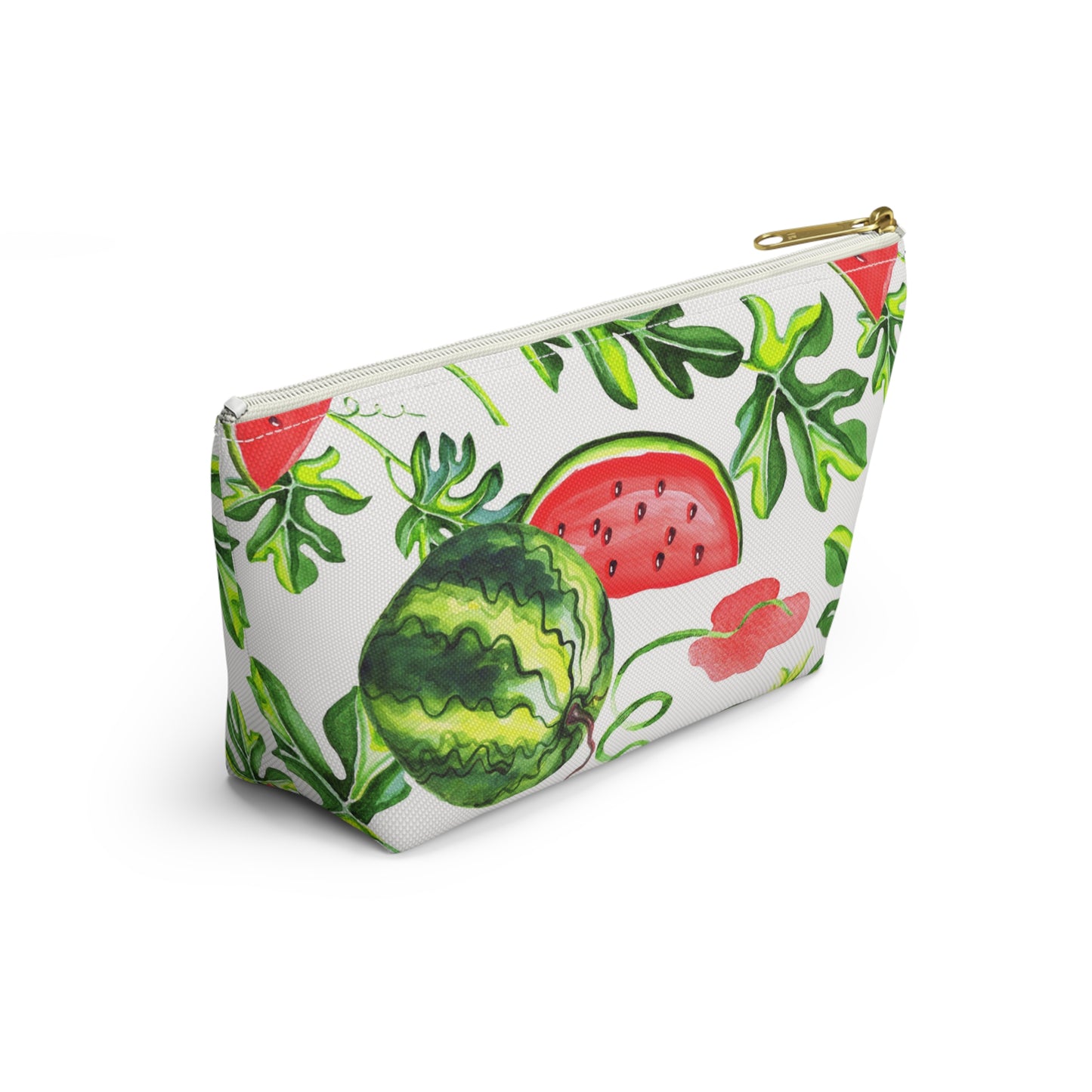 Watermelon Patch Accessory Pouch w T-bottom