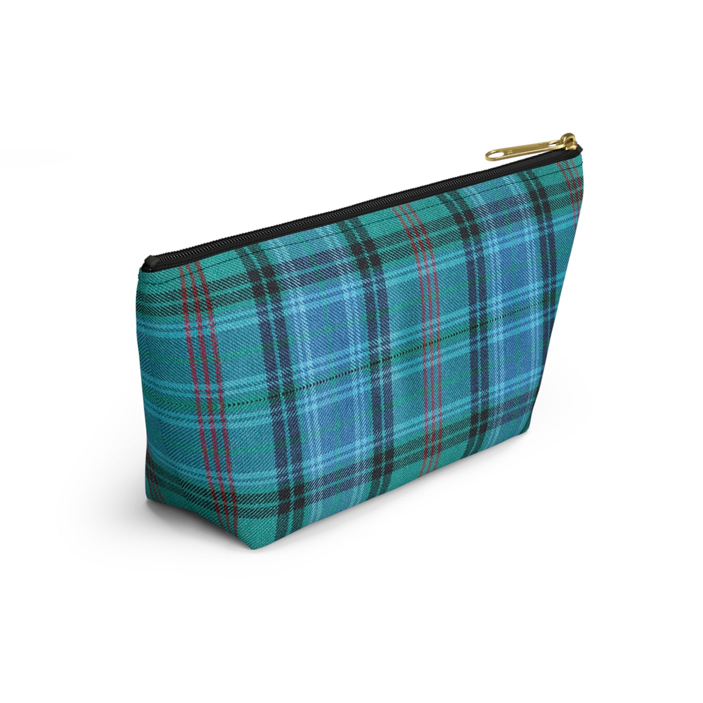 Scottish Lochcarron Accessory Pouch w T-bottom