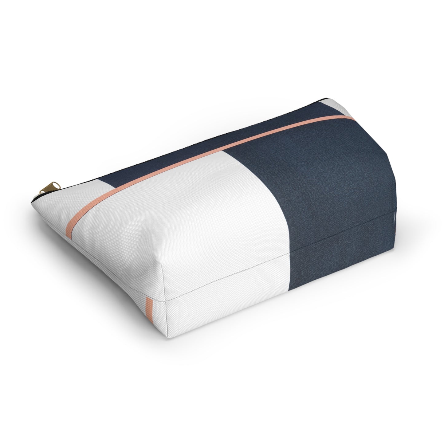 Modern Nautical Accessory Pouch w T-bottom