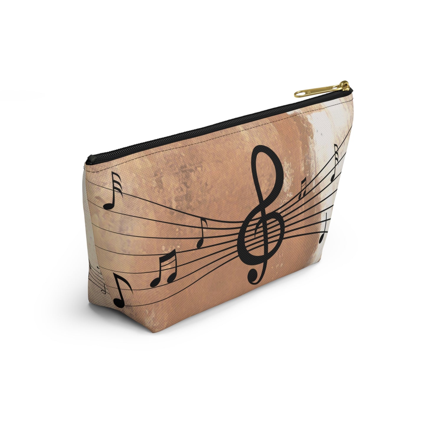 Music Notes Scuff Accessory Pouch w T-bottom