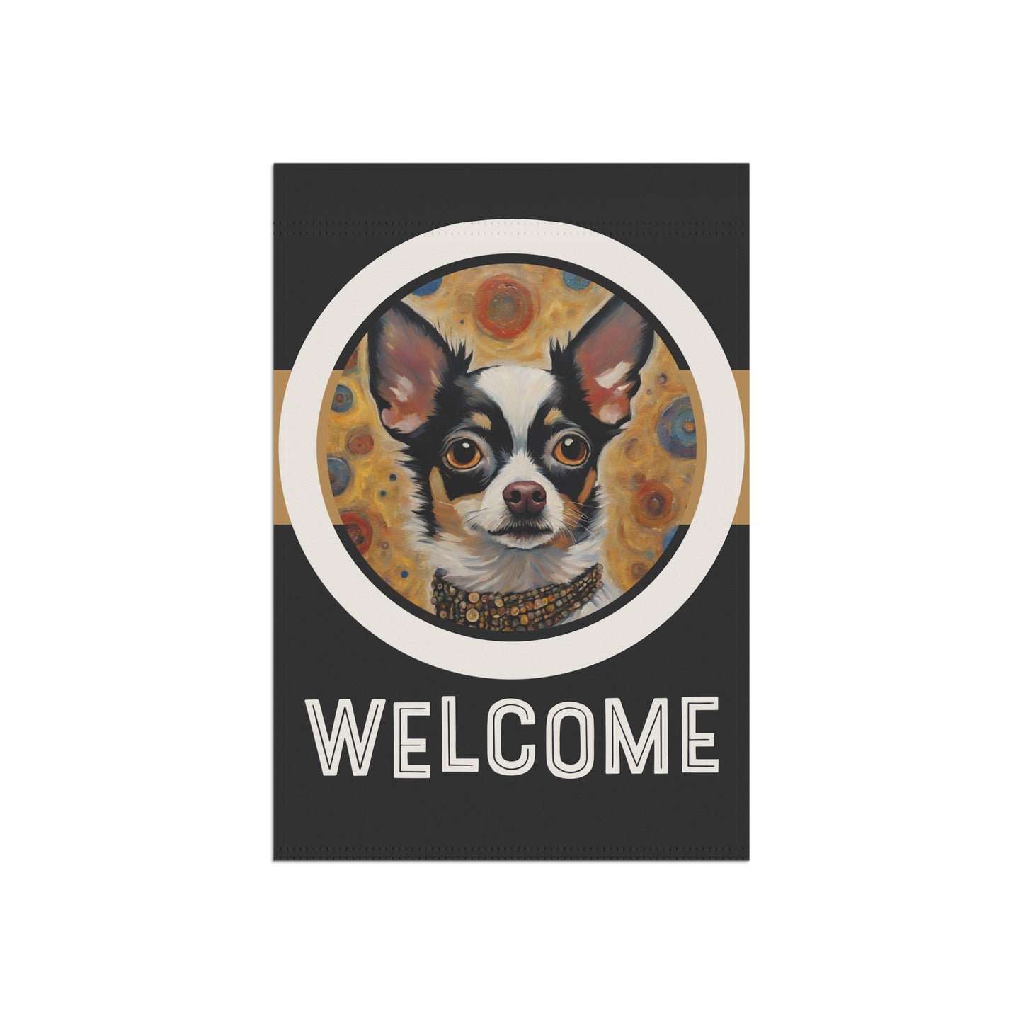 Chihuahua Welcome 2-Sided Garden & House Flag/Banner