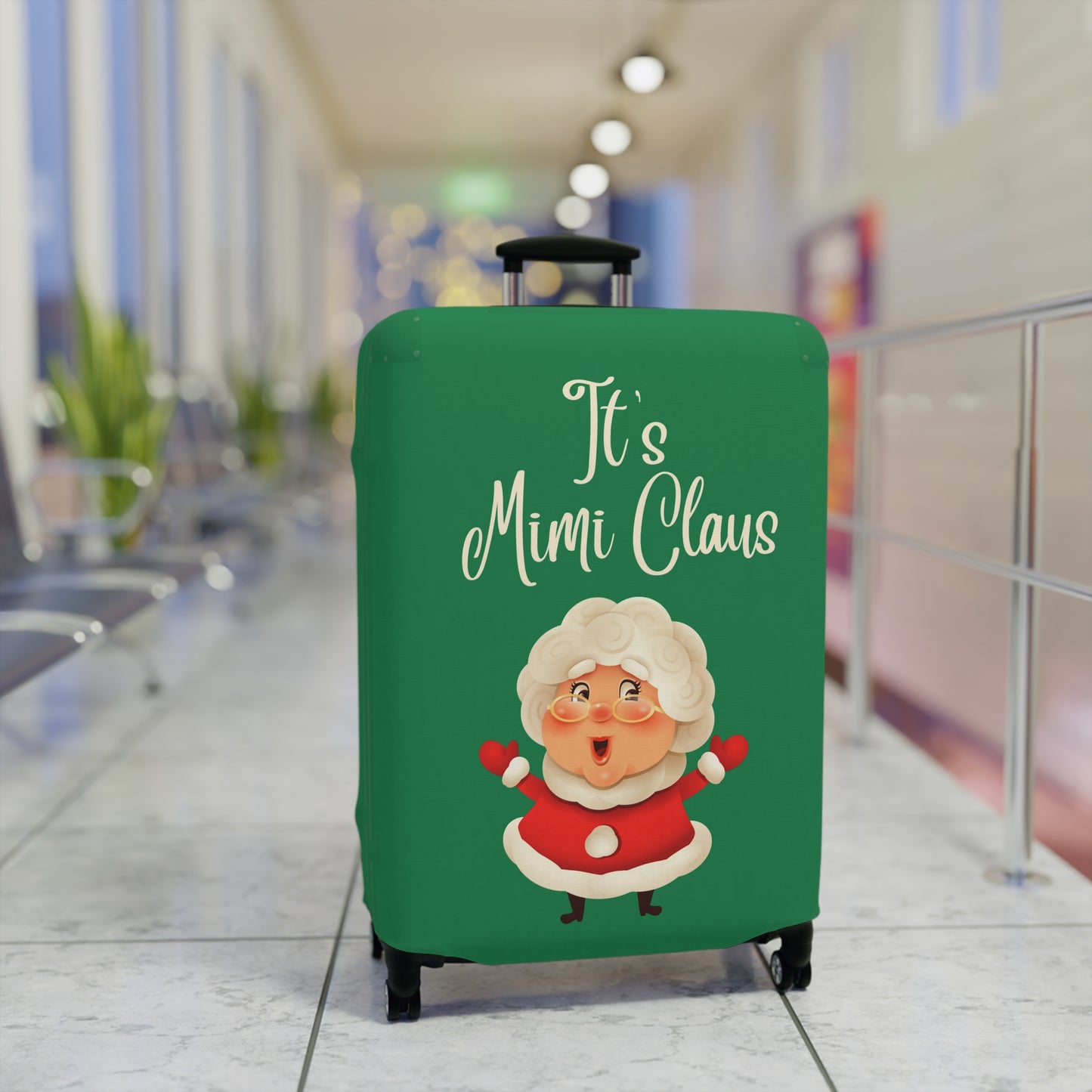 It's Mimi Clause Christmas Luggage Cover