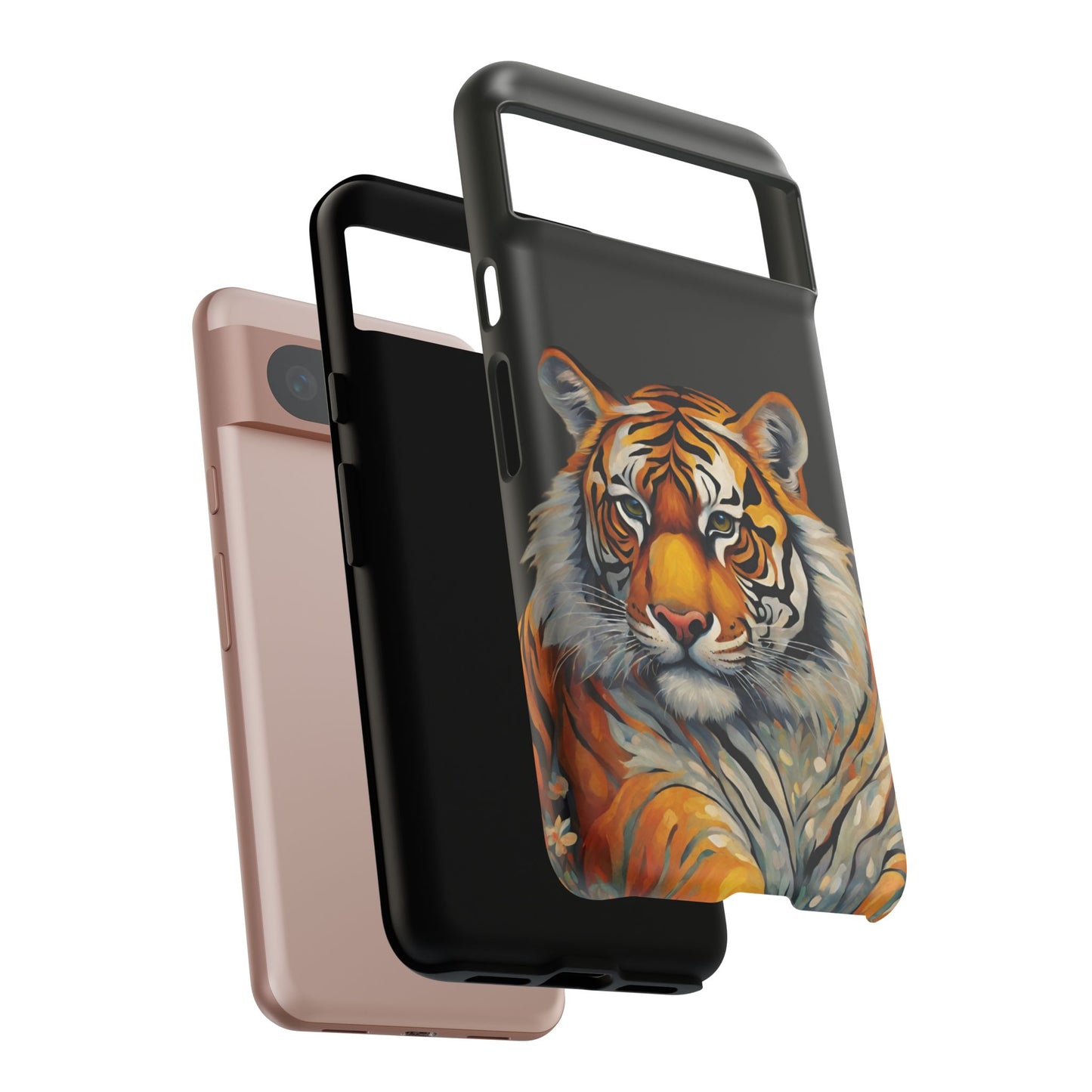 Tiger Wildlife iPhone Samsung Galaxy Google Pixel Tough Cases