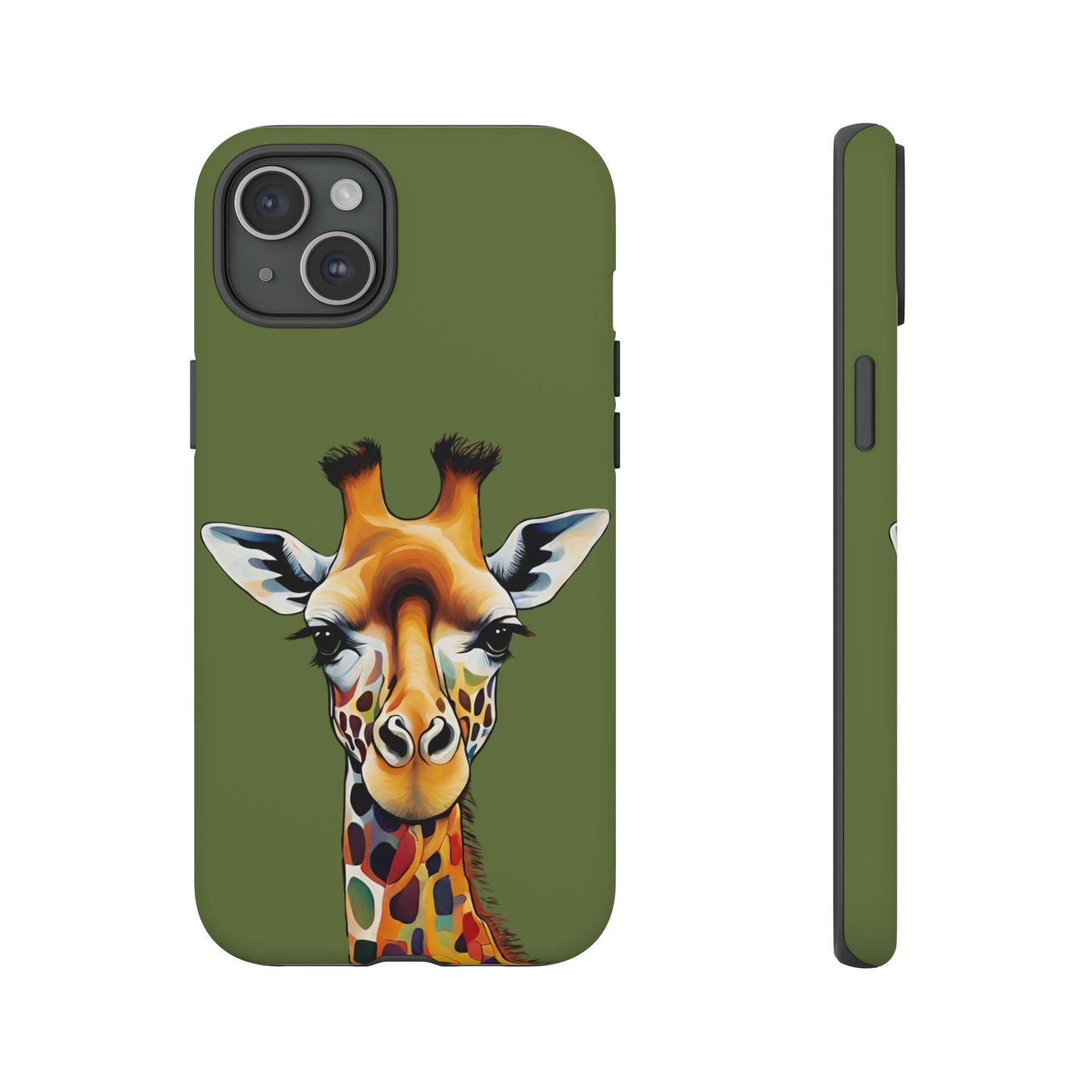 Giraffe Wildlife iPhone Samsung Galaxy Google Pixel Tough Cases