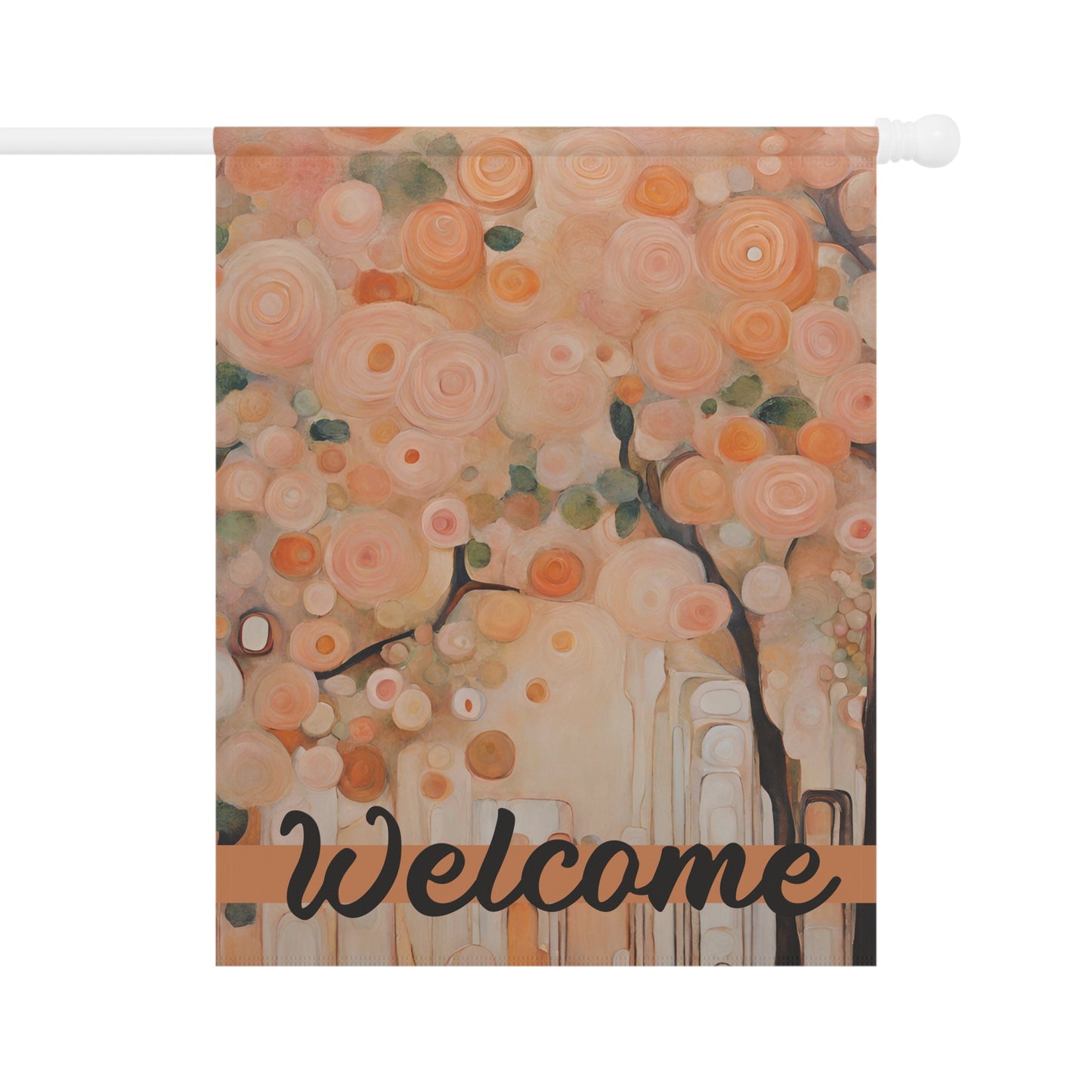 Spring Garden Welcome 2-Sided Garden & House Flag/Banner