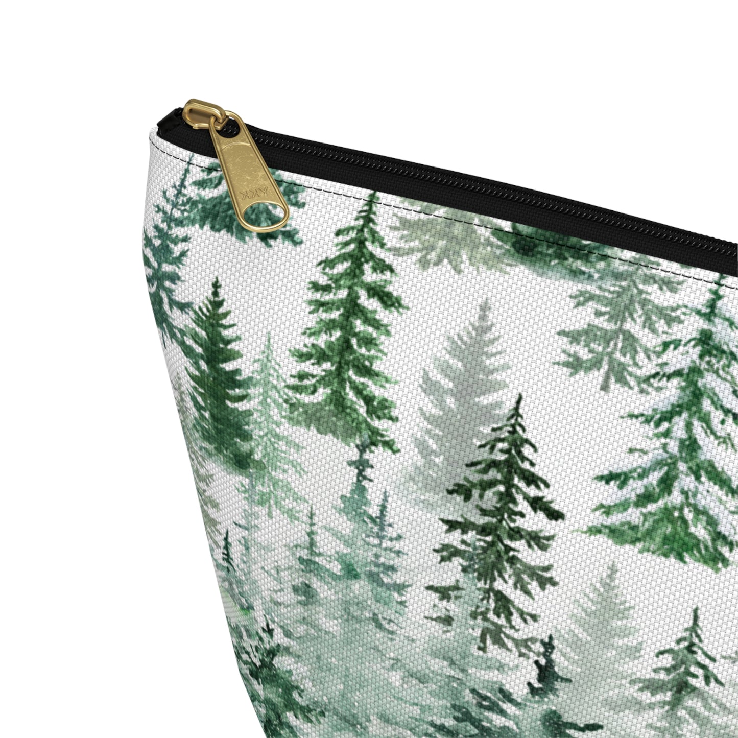 Pines in the Snow Accessory Pouch w T-bottom