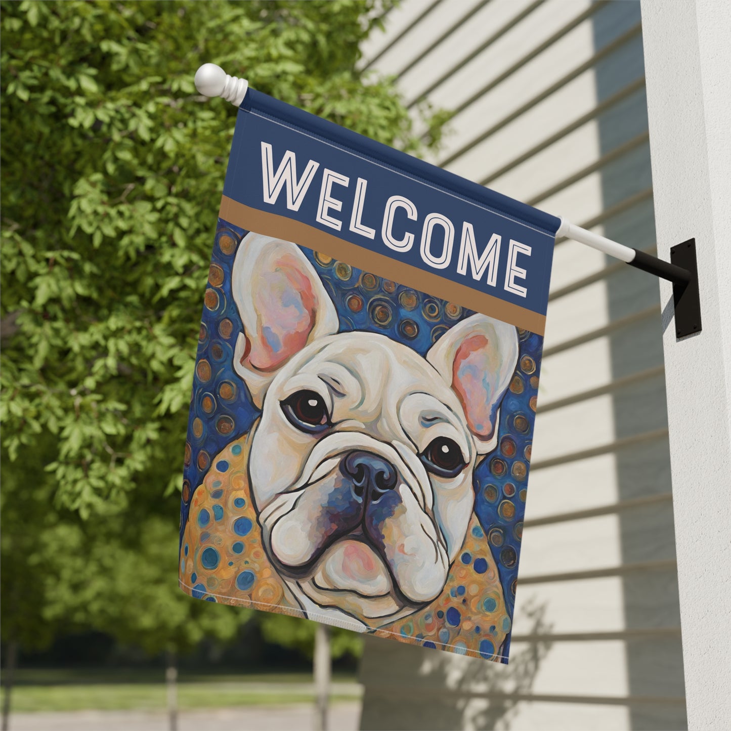 Gage Welcome 2-Sided Garden & House Flag/Banner