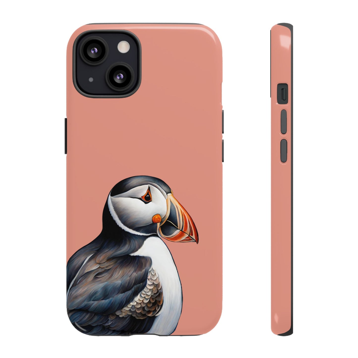 Puffin Wildlife iPhone Samsung Galaxy Google Pixel Tough Cases