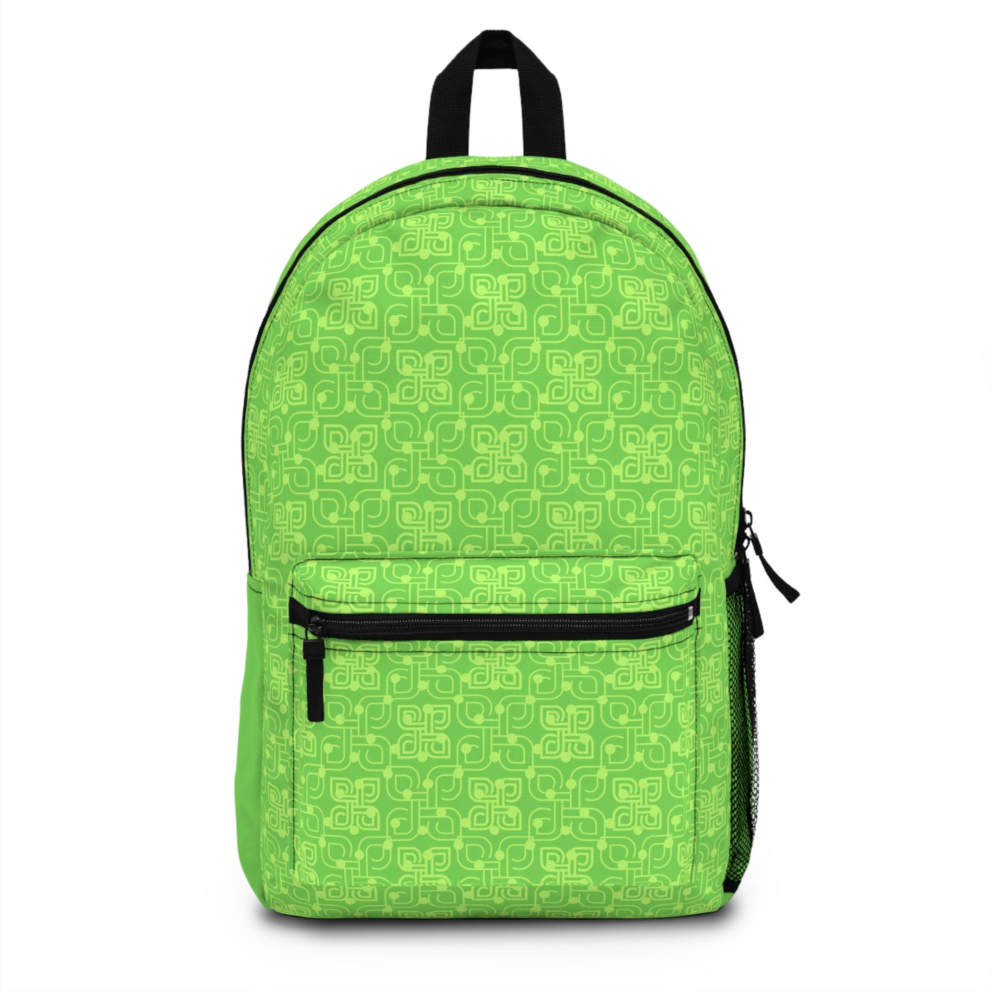 Spritz Vibrant Green Abstract Backpack