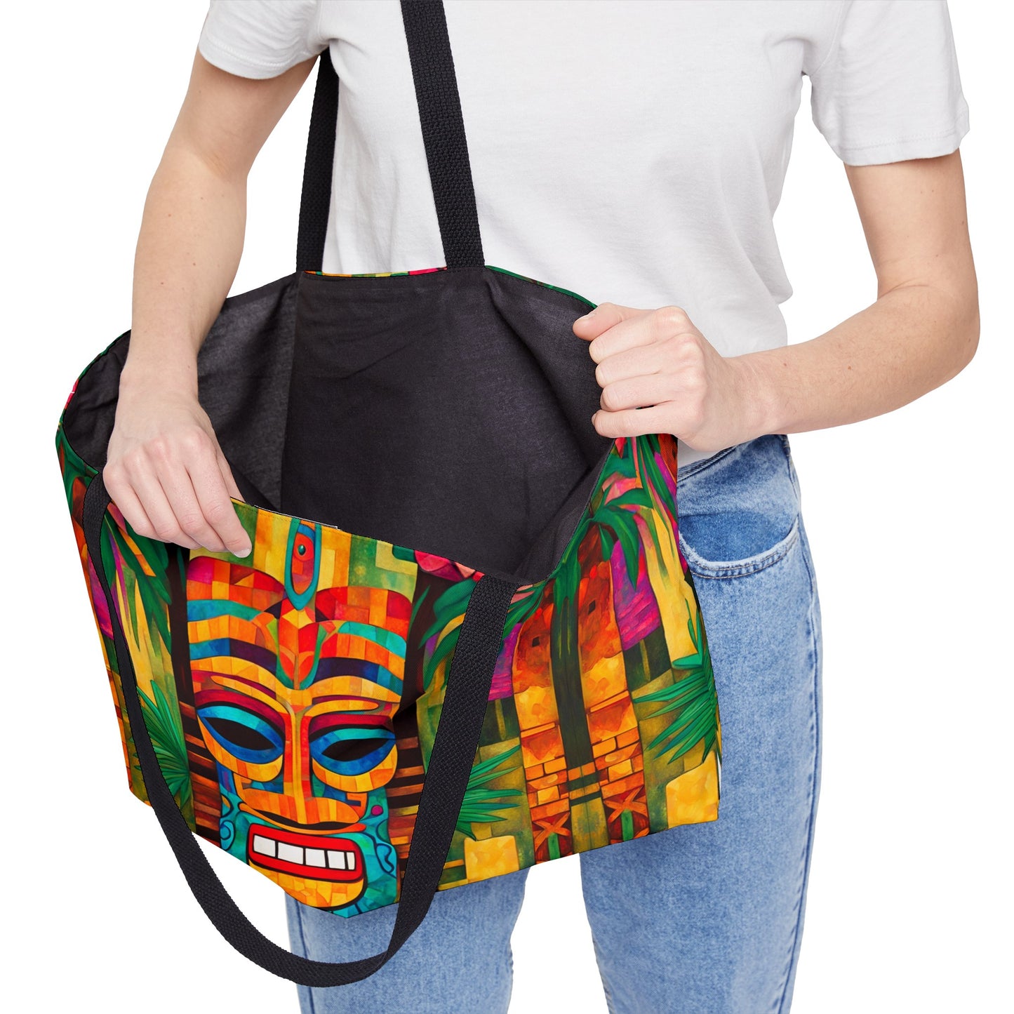 Tiki Burt Weekender Tote Bag