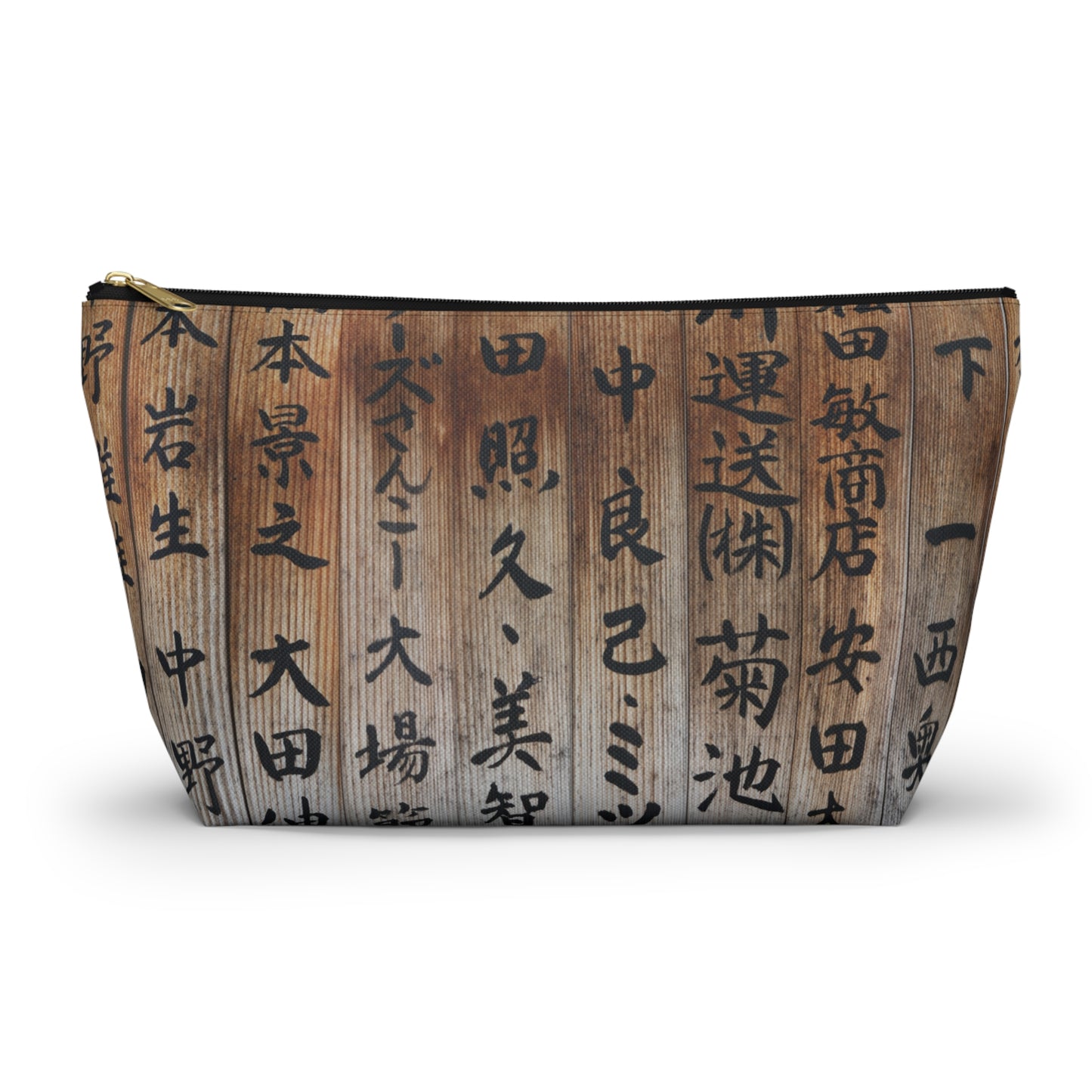 Kanji Accessory Pouch w T-bottom