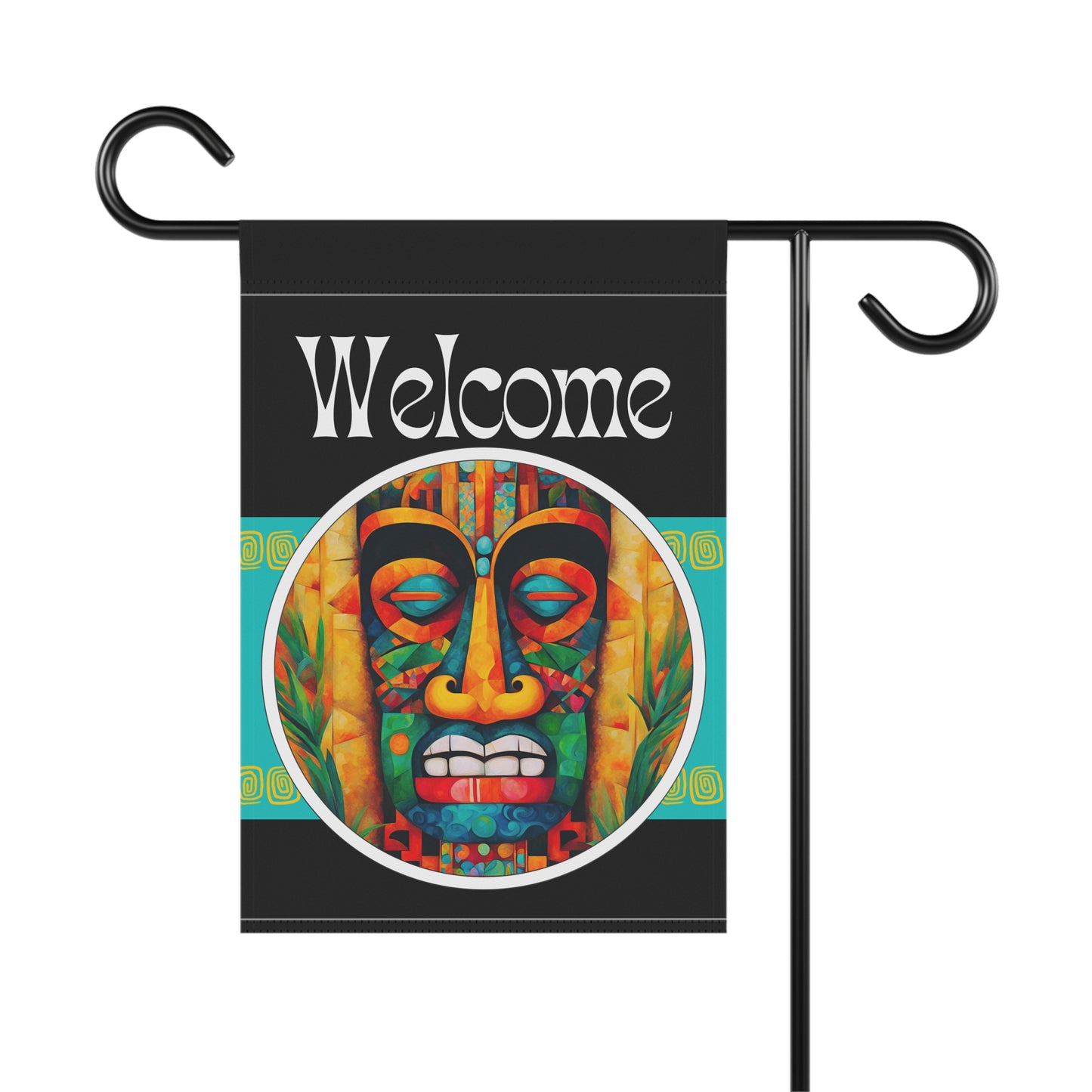 Tkik Frank Welcome 2-Sided Garden & House Flag/Banner