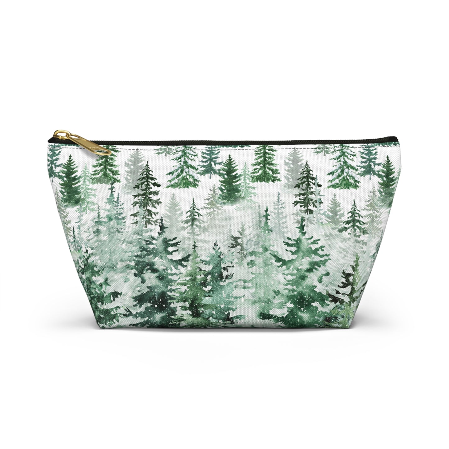 Pines in the Snow Accessory Pouch w T-bottom