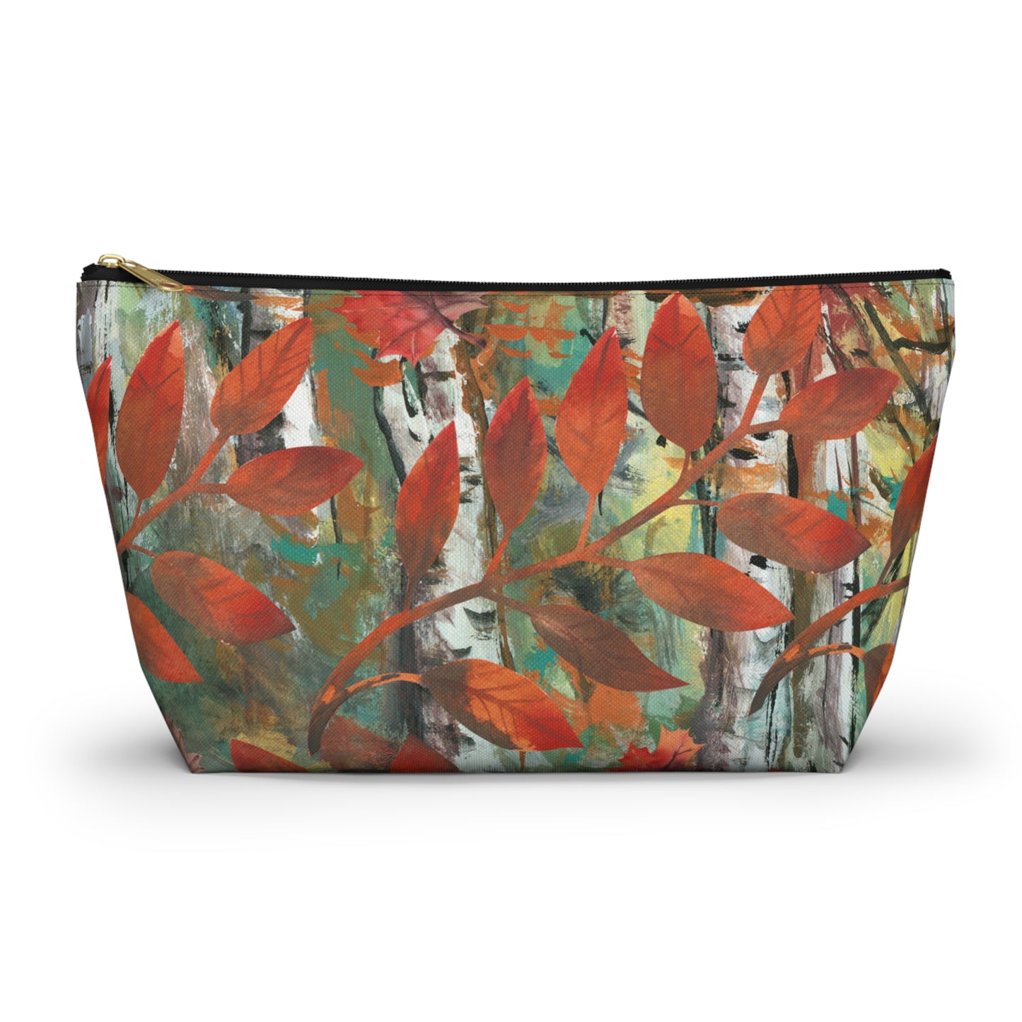 Through the Trees Accessory Pouch w T-bottom