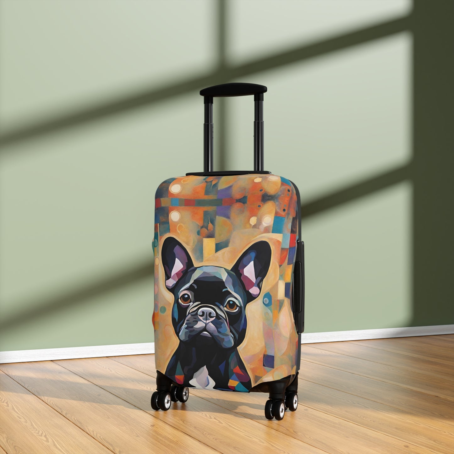 Funky French Bulldog Luggage Cover