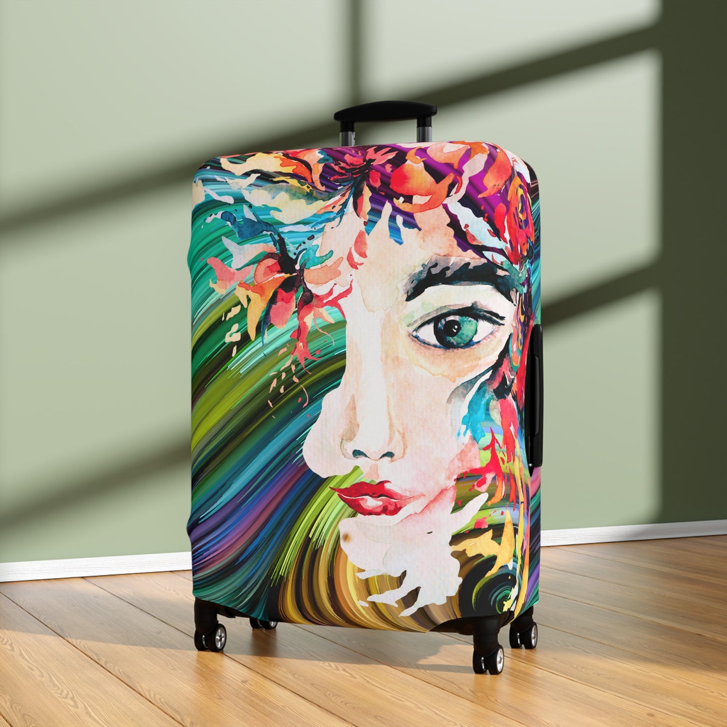 Insight Abstract Art Luggage Cover