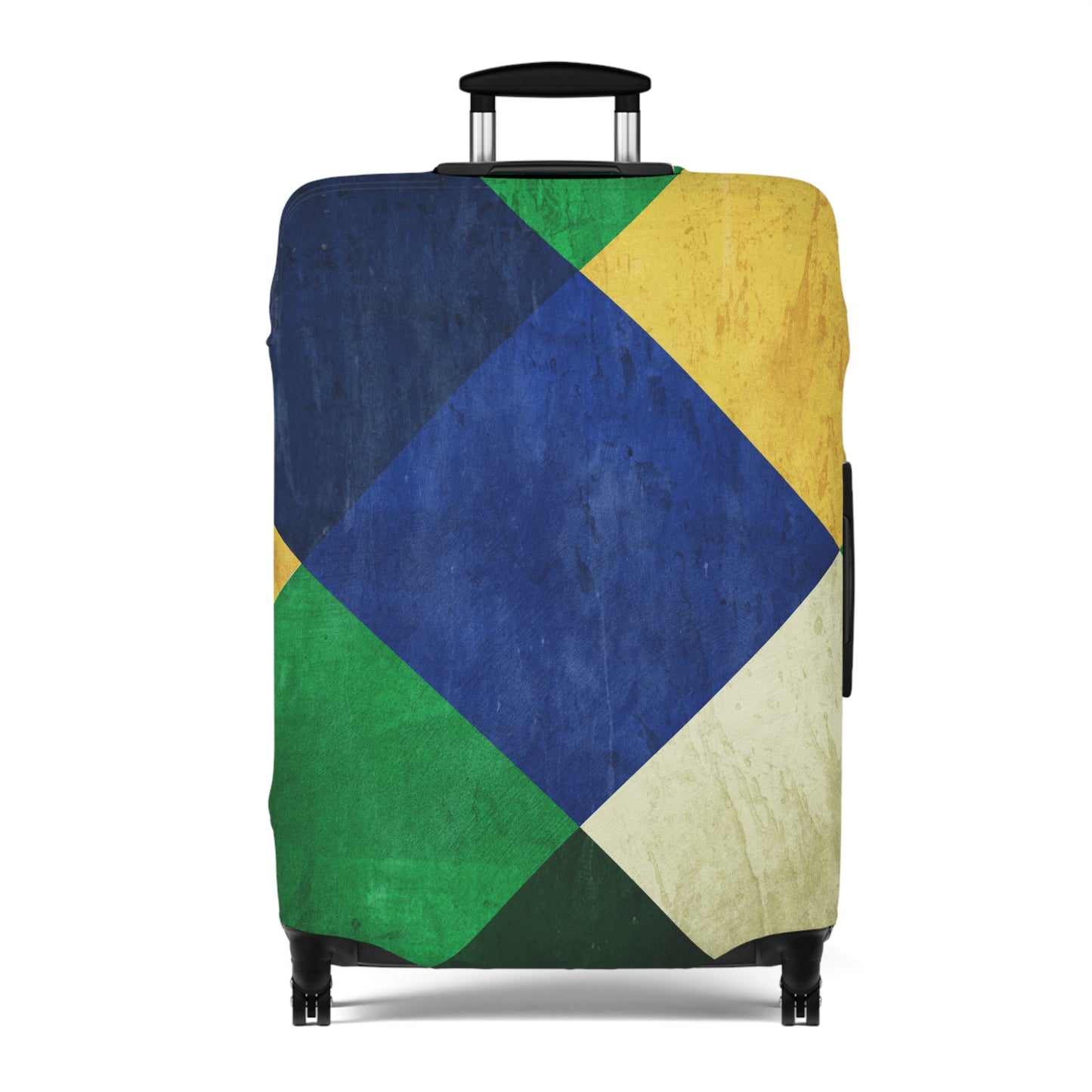 Brasil Plaid Luggage Cover